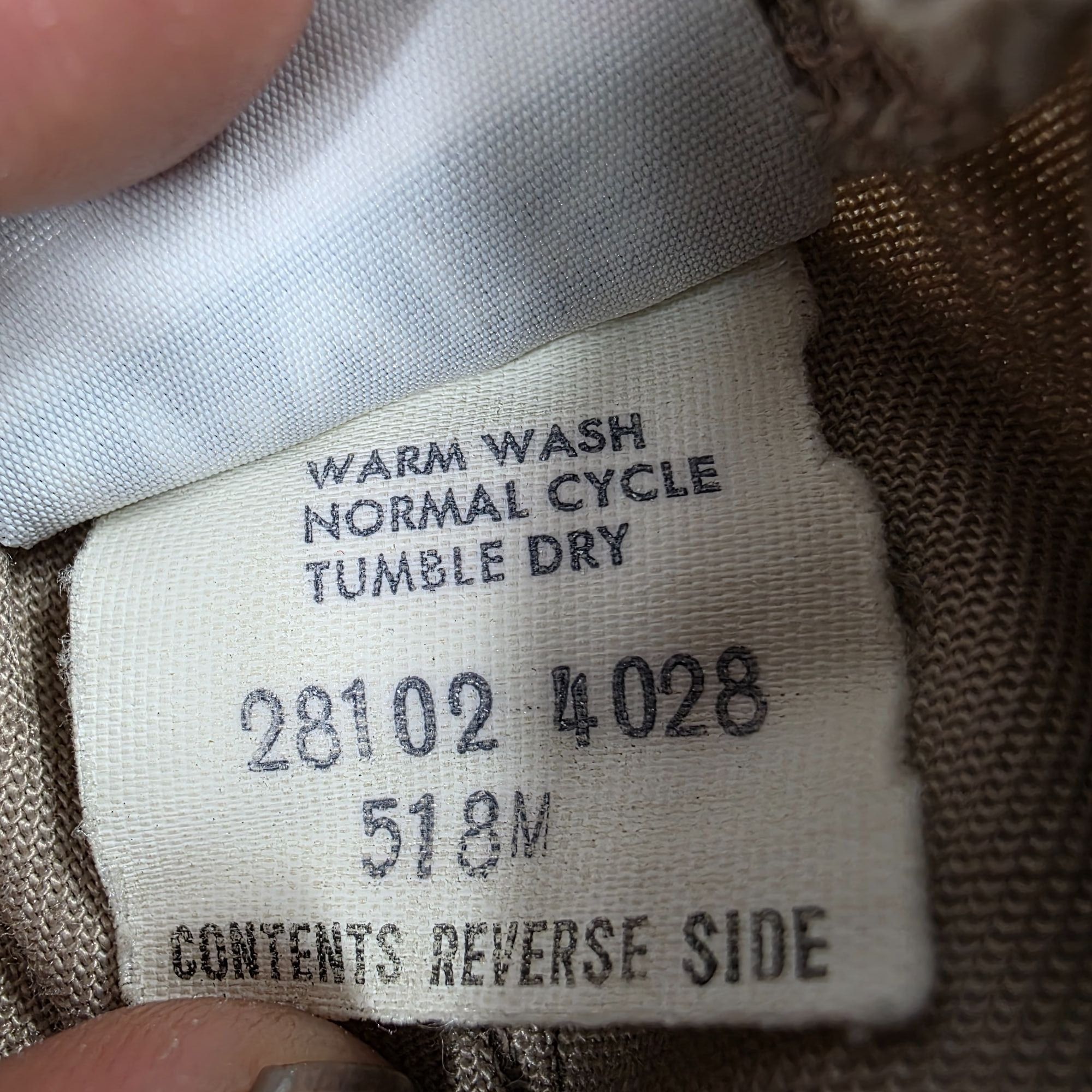 Levi's Vintage Levis 518M Men Medium Beige Elastic Waist Work Pants Size US 38 / EU 54 - 5 Thumbnail