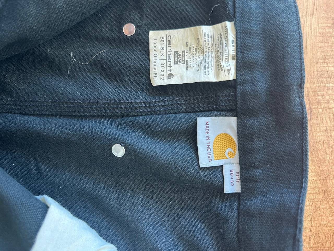 Carhartt Vintage Y2K Carhartt Cargo Pants Workwear Made in USA Retro Size US 30 / EU 46 - 7 Thumbnail