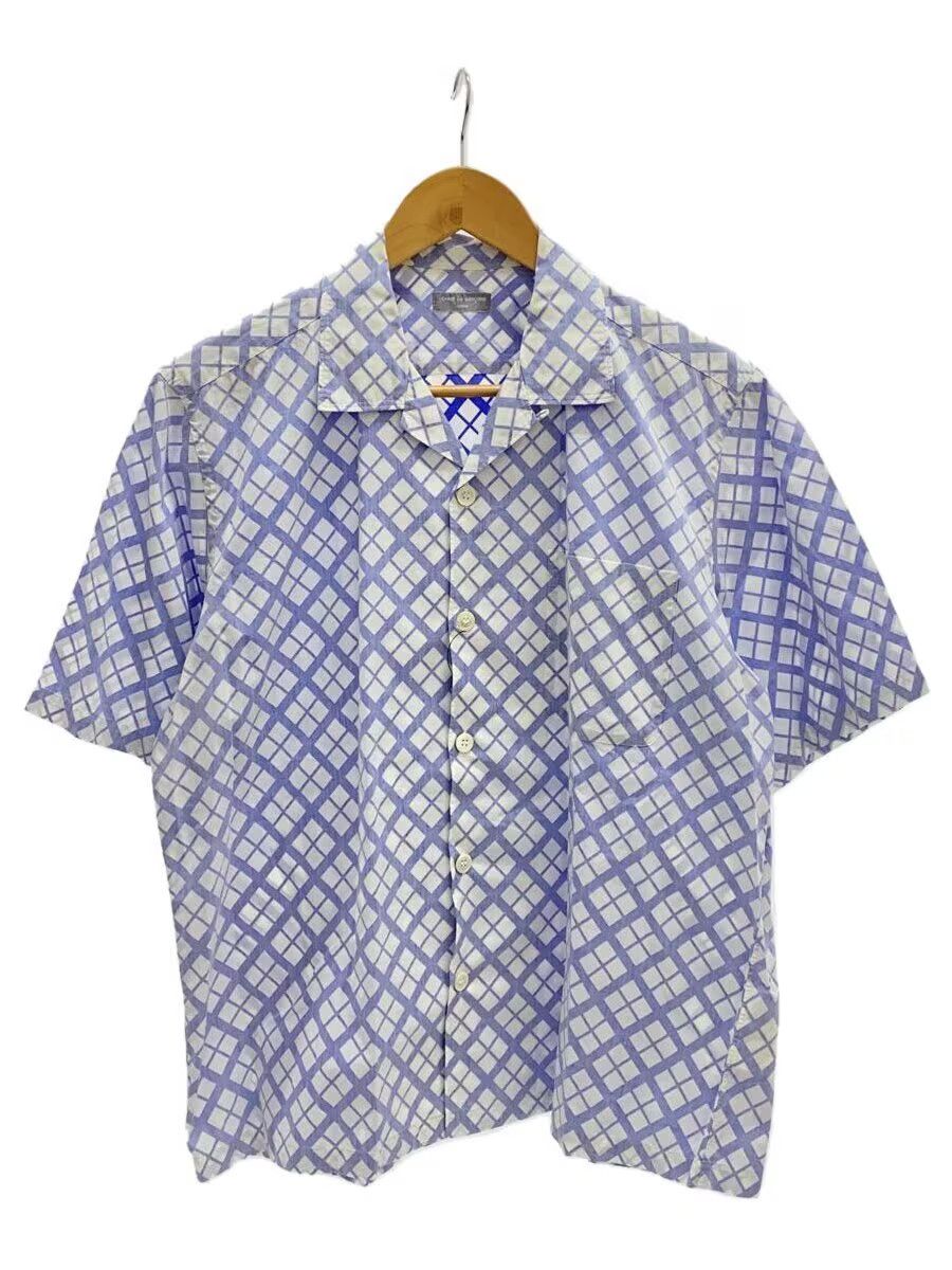 Comme des Garcons × Comme des Garcons Homme Check Pattern Short Sleeve Button Shirt Size US L / EU 52-54 / 3 - 1 Thumbnail