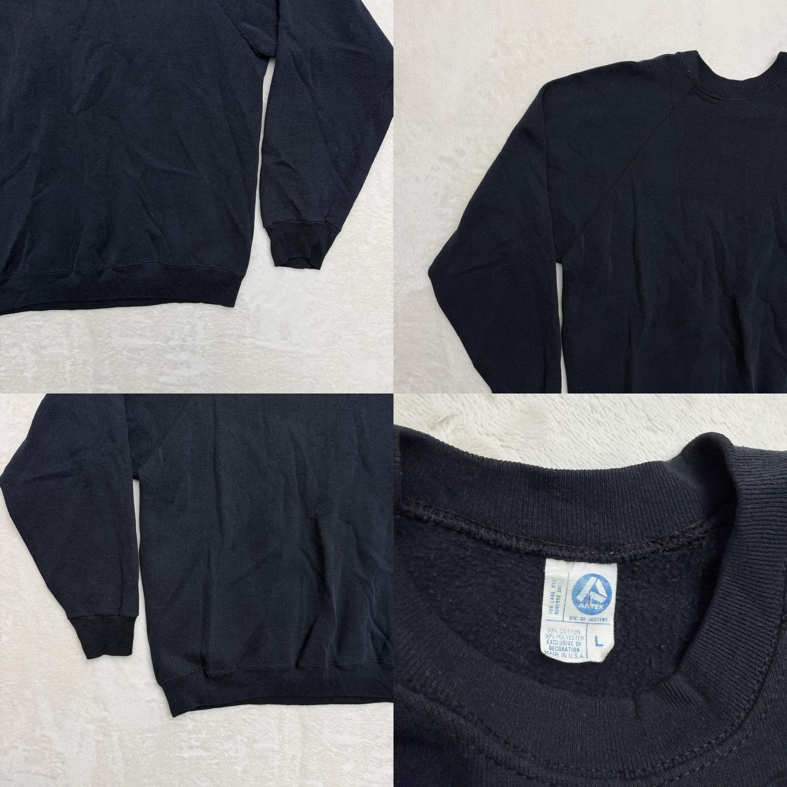 Vintage VINTAGE Artex US Army Ft Benning Sweatshirt Mens L Blue Crewneck Fleece Size US L / EU 52-54 / 3 - 9 Thumbnail