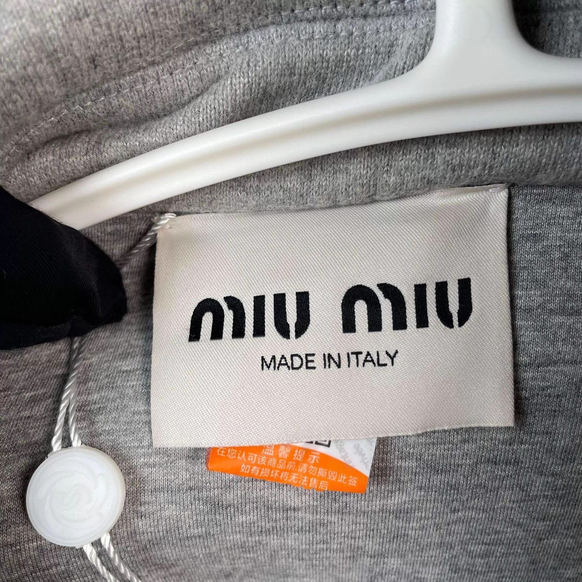 Miu Miu MIU MIU women's gray jacket 38 Size XS / US 0-2 / IT 36-38 - 6 Thumbnail