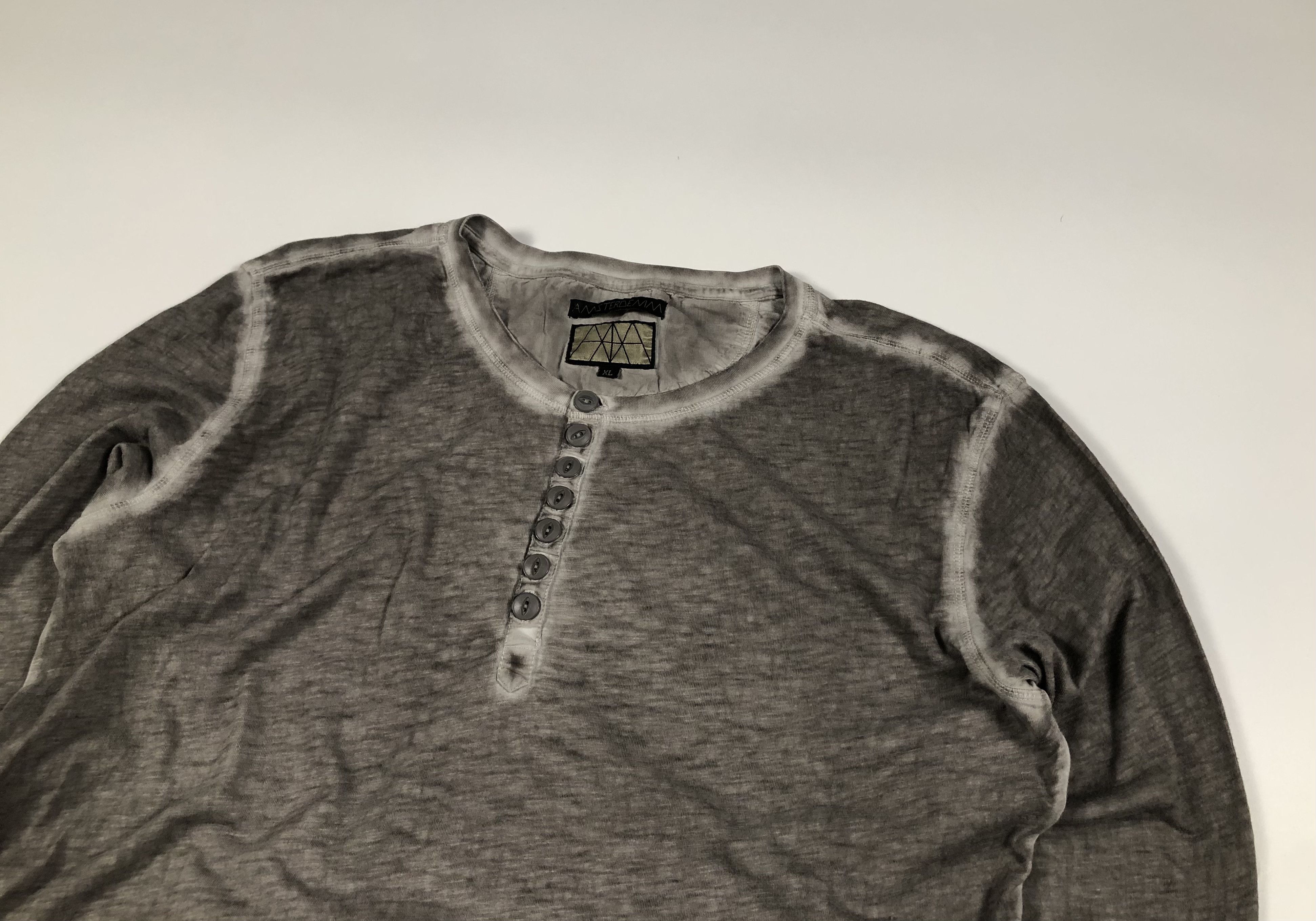 Other Amsterdenim Garment Dyed Cotton Longsleeve Size US XL / EU 56 / 4 - 2 Thumbnail