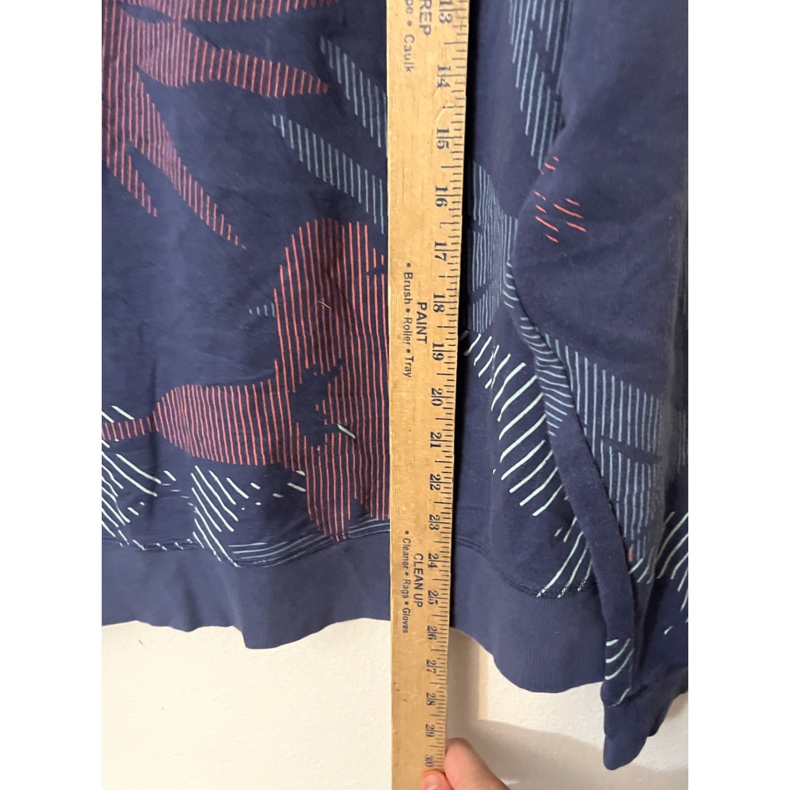 Champion Champion Sweatshirt Women's L Blue Floral Print Crew Neck Long Sleeve Heritage Size L / US 10 / IT 46 - 4 Thumbnail