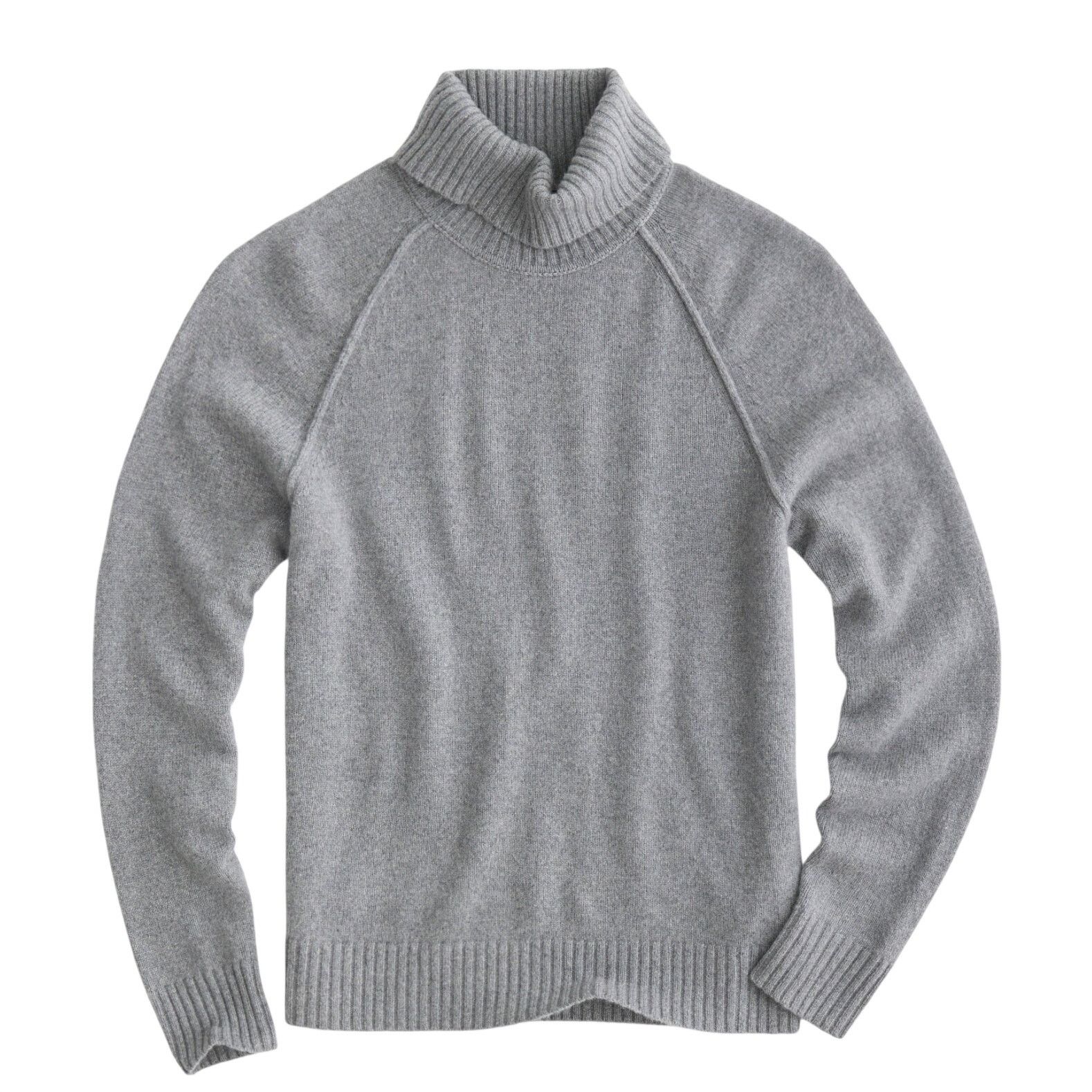 Todd Snyder Todd Snyder NWT Grey Cashmere Turtleneck Size US L / EU 52-54 / 3 - 1 Thumbnail