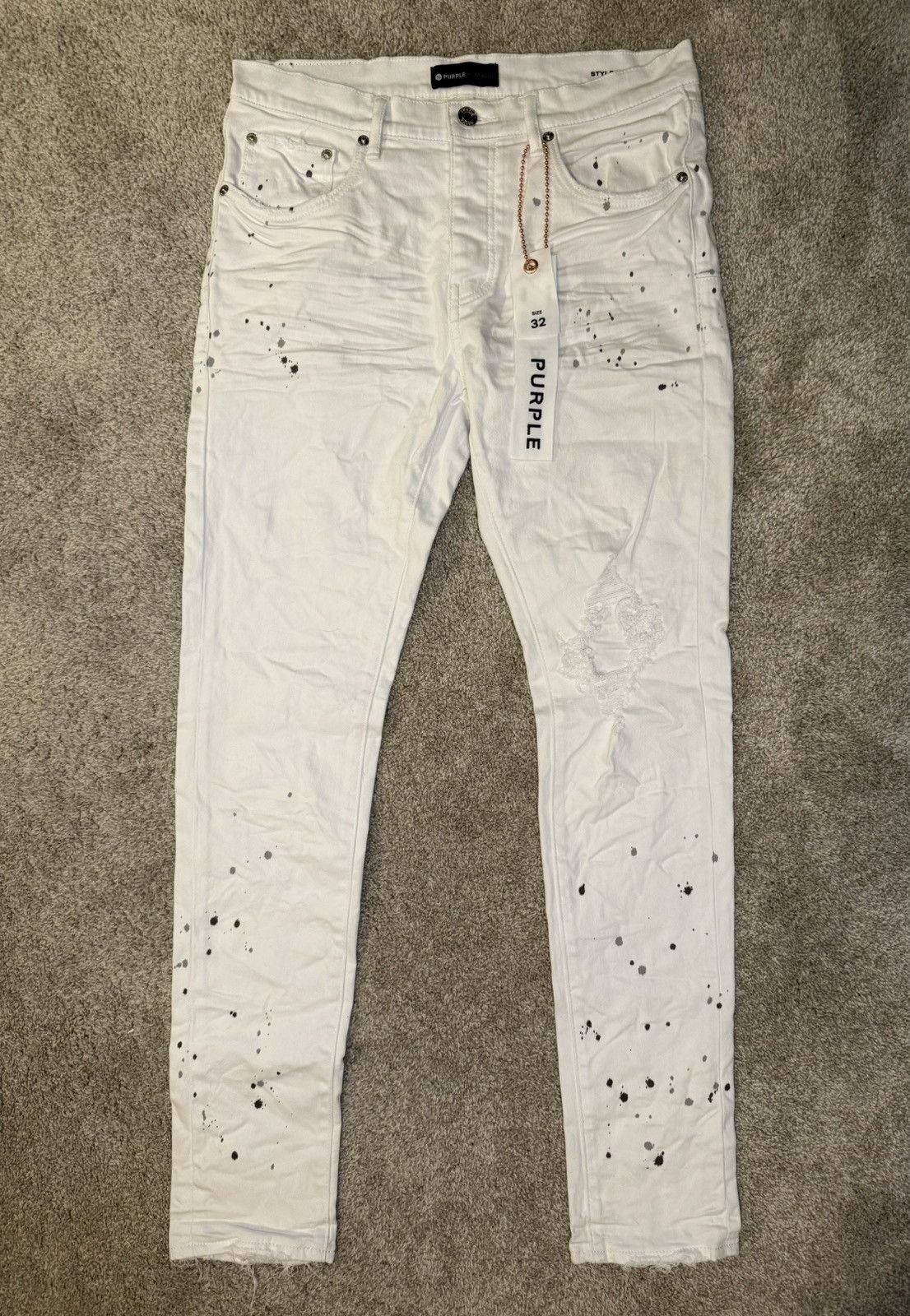 purple brand white color denim Purple Brand Jeans • Shop