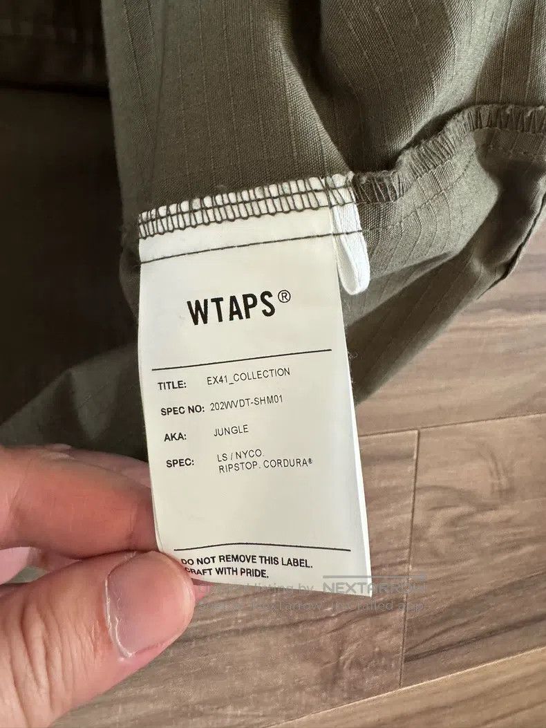 Wtaps Wtaps Four-Pocket Shirt Size US XL / EU 56 / 4 - 5 Thumbnail