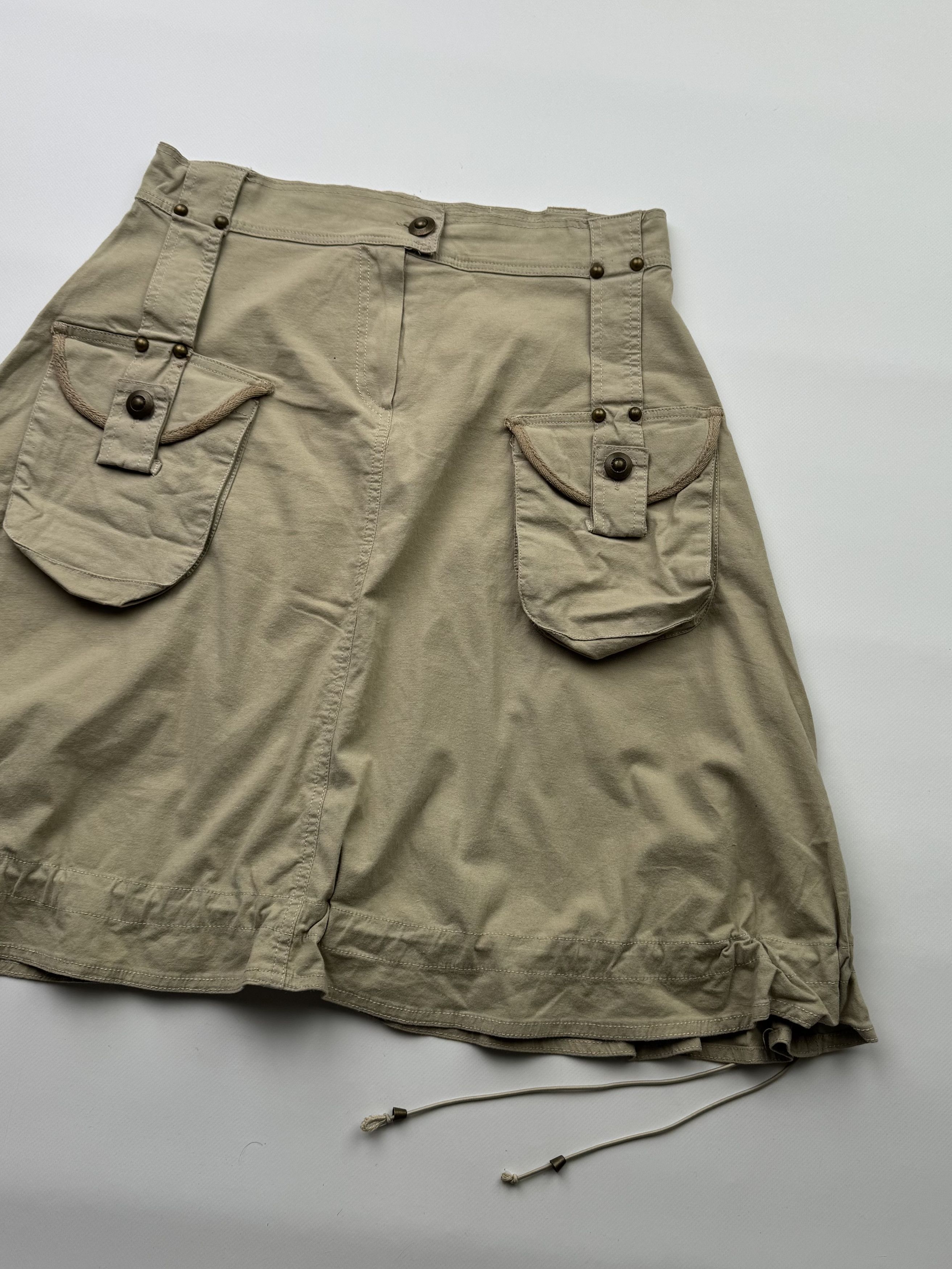 Vintage Vintage Cargo Skirt B424(V224)E2 Size 29" - 3 Thumbnail