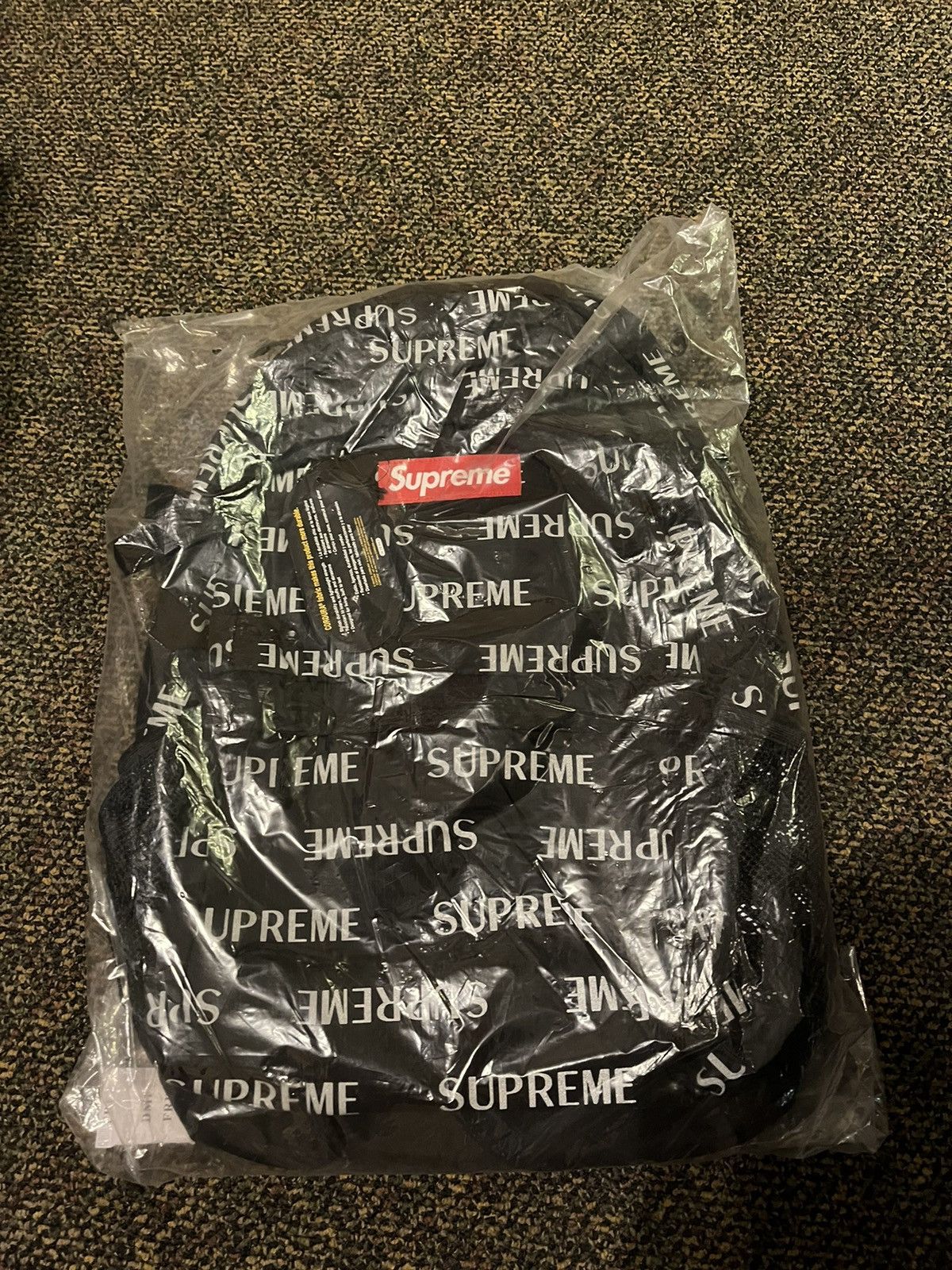 Supreme FW14 Hi-Vis Backpack 3M Cordura Bag Black | Grailed