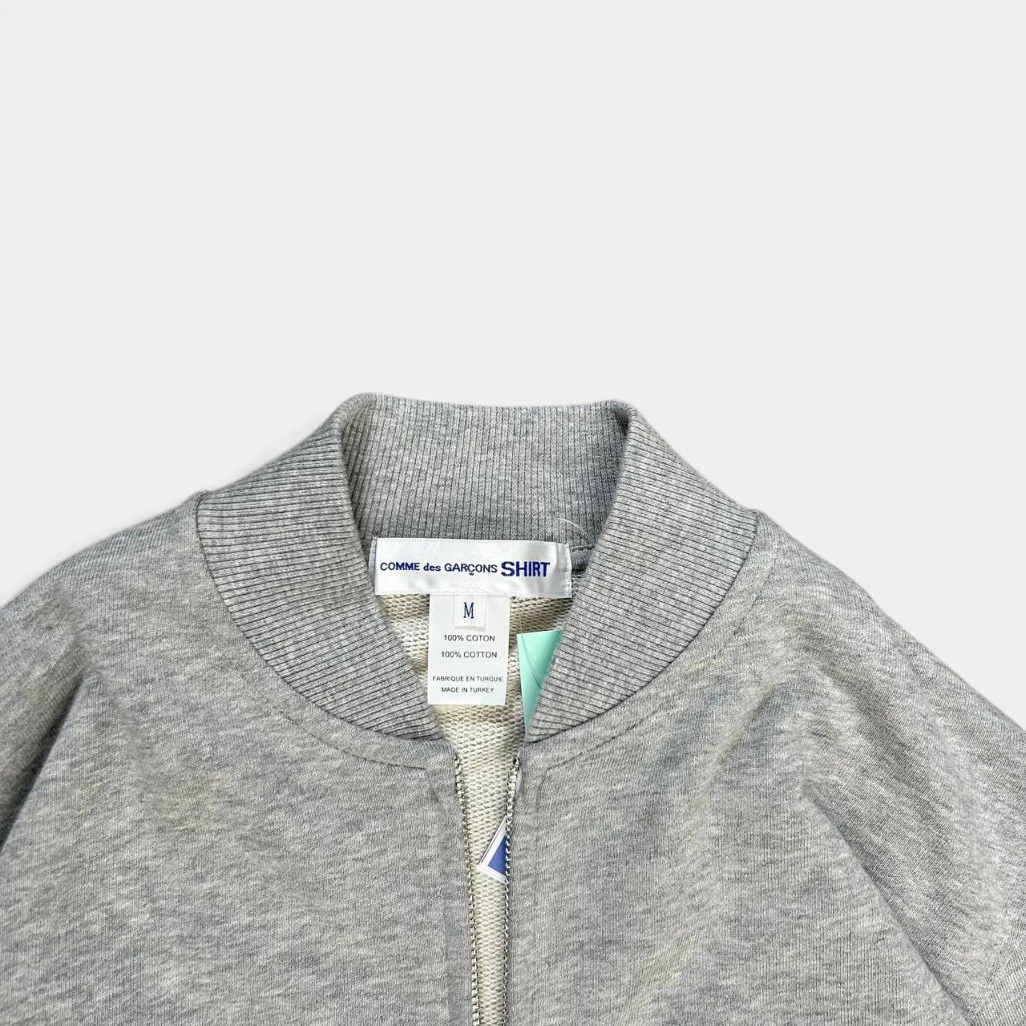 Comme des Garcons Comme Des Garçons Shirt 2020 Grey Zip-Up Jacket Size US M / EU 48-50 / 2 - 4 Thumbnail