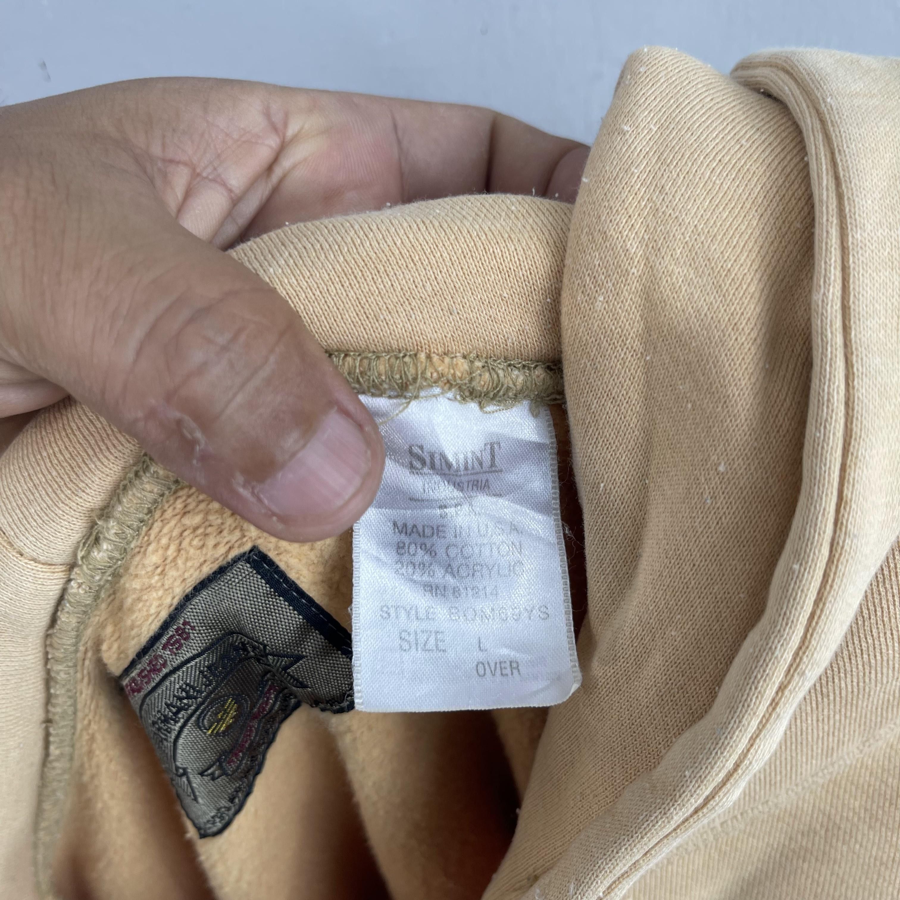 Armani × Vintage Vintage ARMANI EXCHANGE Spellout Pullover Hoodie Size US L / EU 52-54 / 3 - 8 Thumbnail