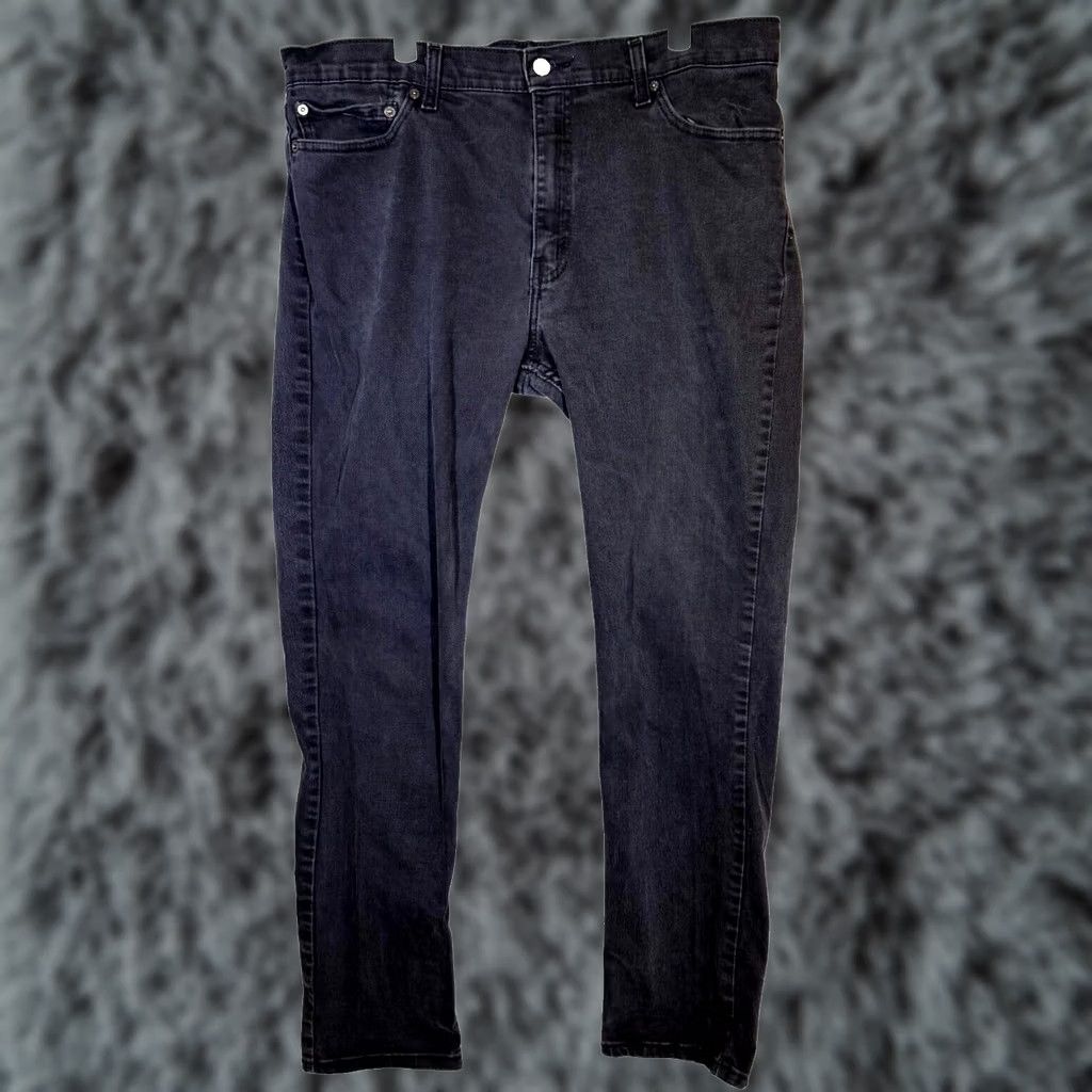 Levi's VINTAGE Levi’s 511 Men’s Jeans 38×32 Black Denim Mid-Rise Slim Straight Leg Excellent Size US 38 / EU 54 - 1 Thumbnail