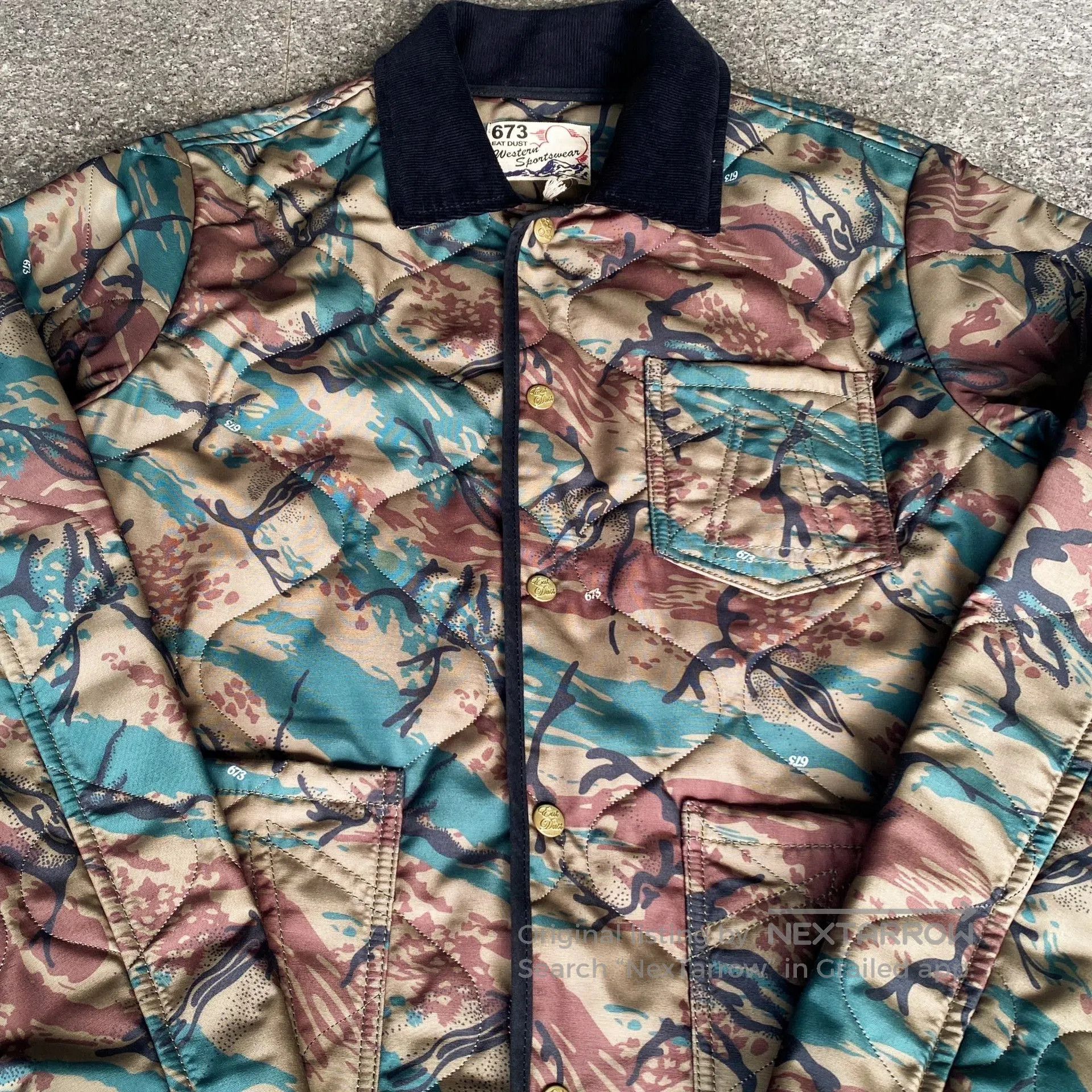 Eat Dust Eat Dust Quilted Cotton Jacket. Size US M / EU 48-50 / 2 - 3 Thumbnail