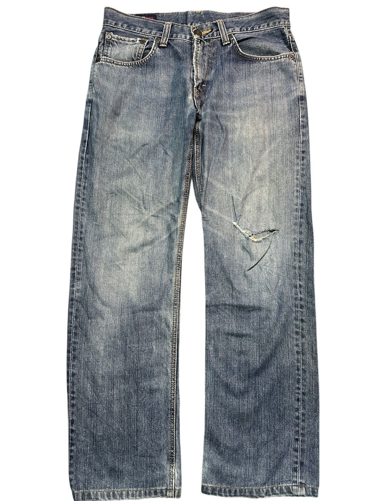 Kapital Distress Vintage Edwin 503 bluewashed. Size US 32 / EU 48 - 1 Thumbnail