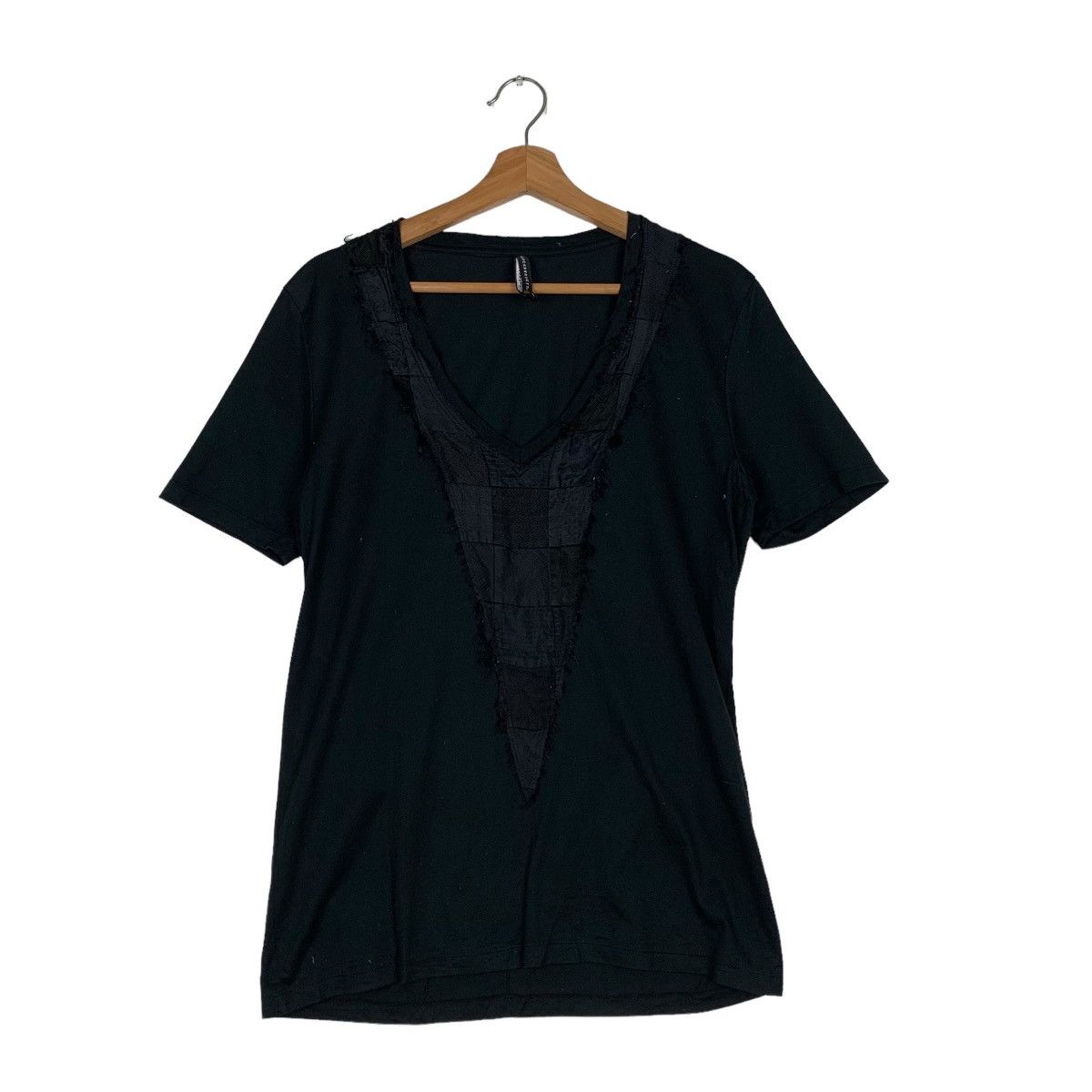 Black Barrett BLACKBARRETT by Neil Barrett V Neck Tees Rare #0228-C11 Size US M / EU 48-50 / 2 - 1 Thumbnail