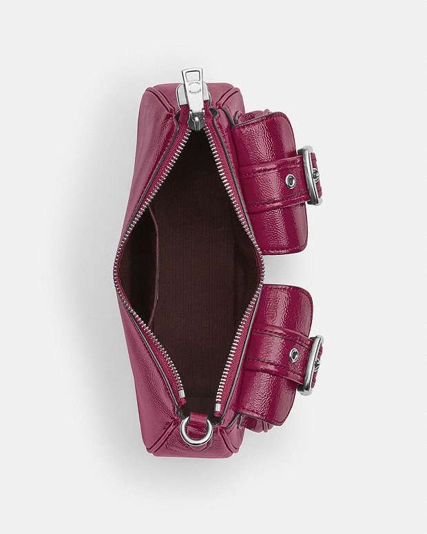 Coach NWT Coach Ashton Baguette Bag CV943-novelty leather/Pink Size ONE SIZE - 5 Thumbnail