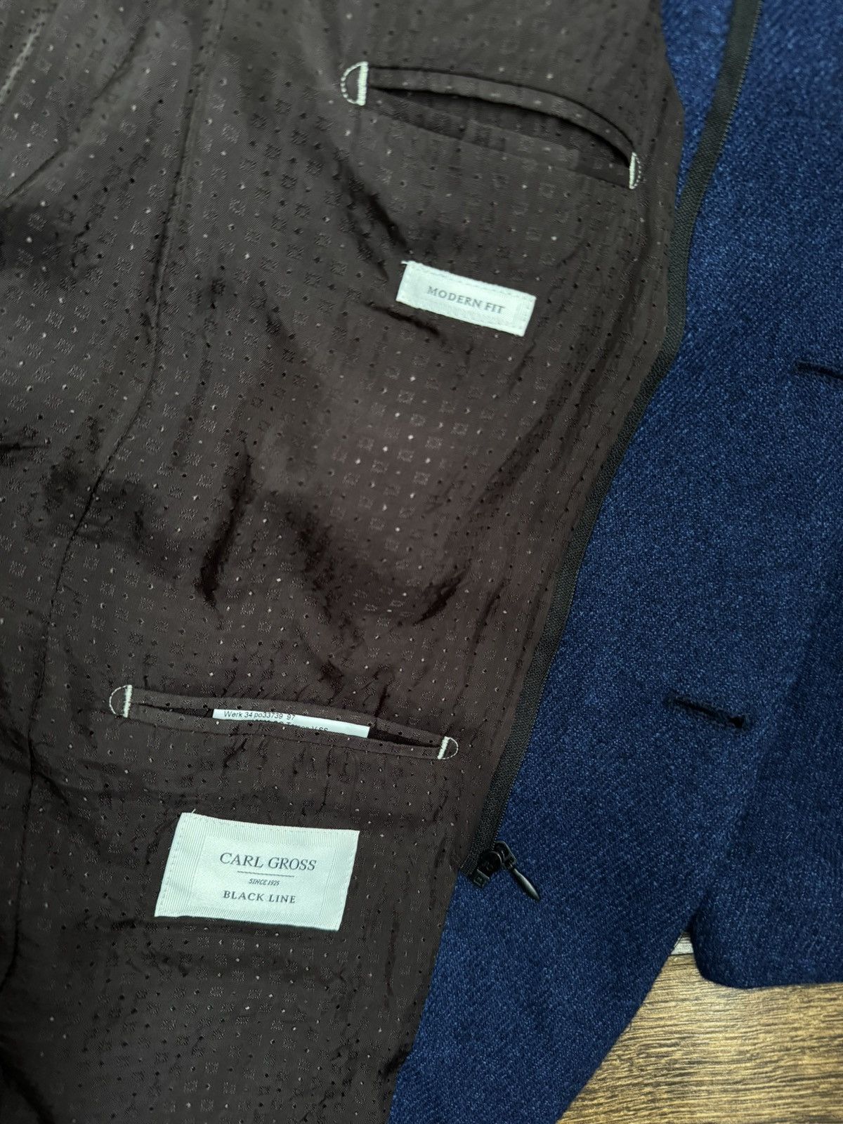 Loro Piana Carl Gross Loro Piana wool Size 40R - 7 Thumbnail