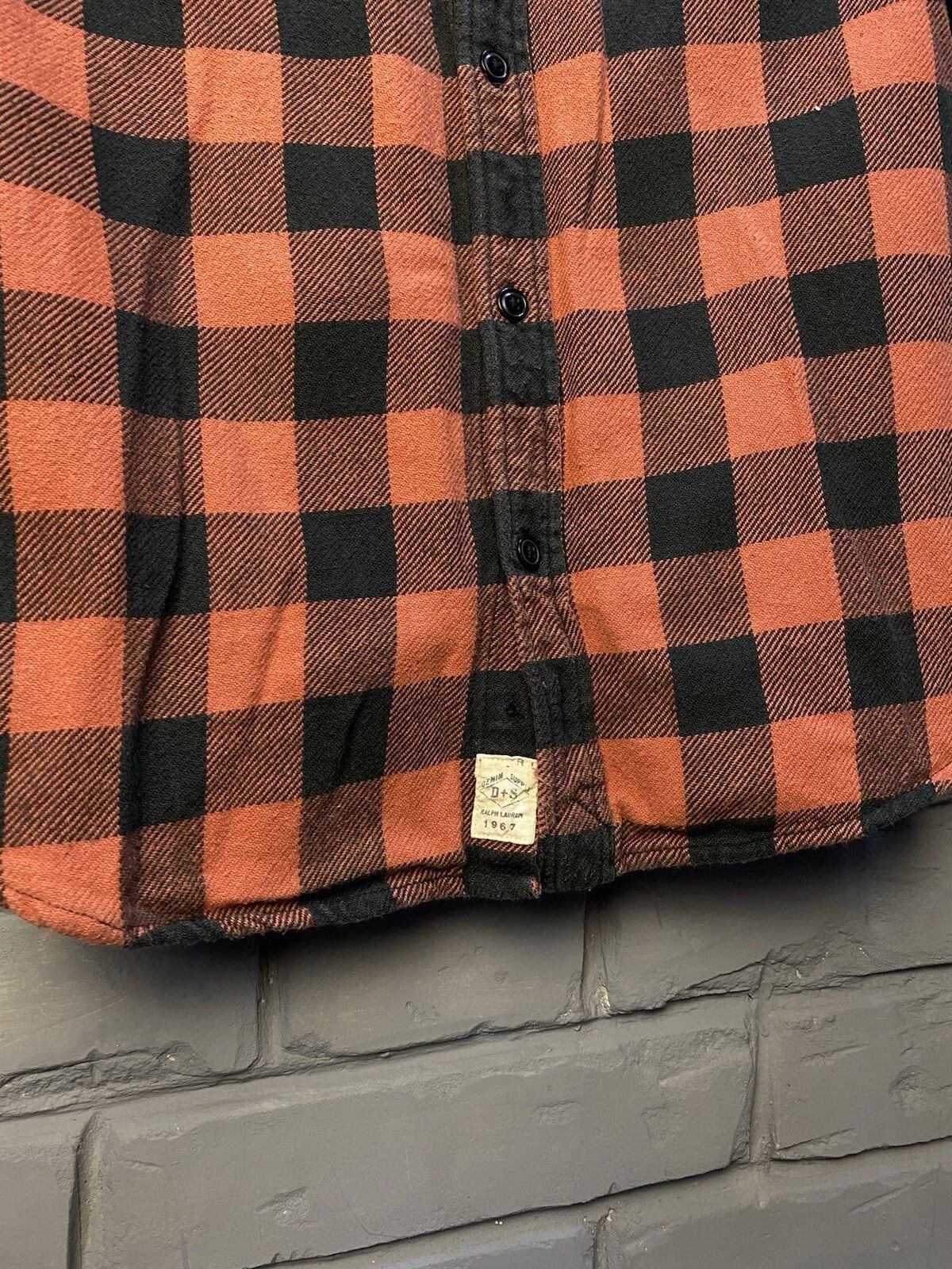 Denim & Supply Ralph Lauren denim supply ralph lauren mens plaid shirt Sz L Size US L / EU 52-54 / 3 - 3 Thumbnail