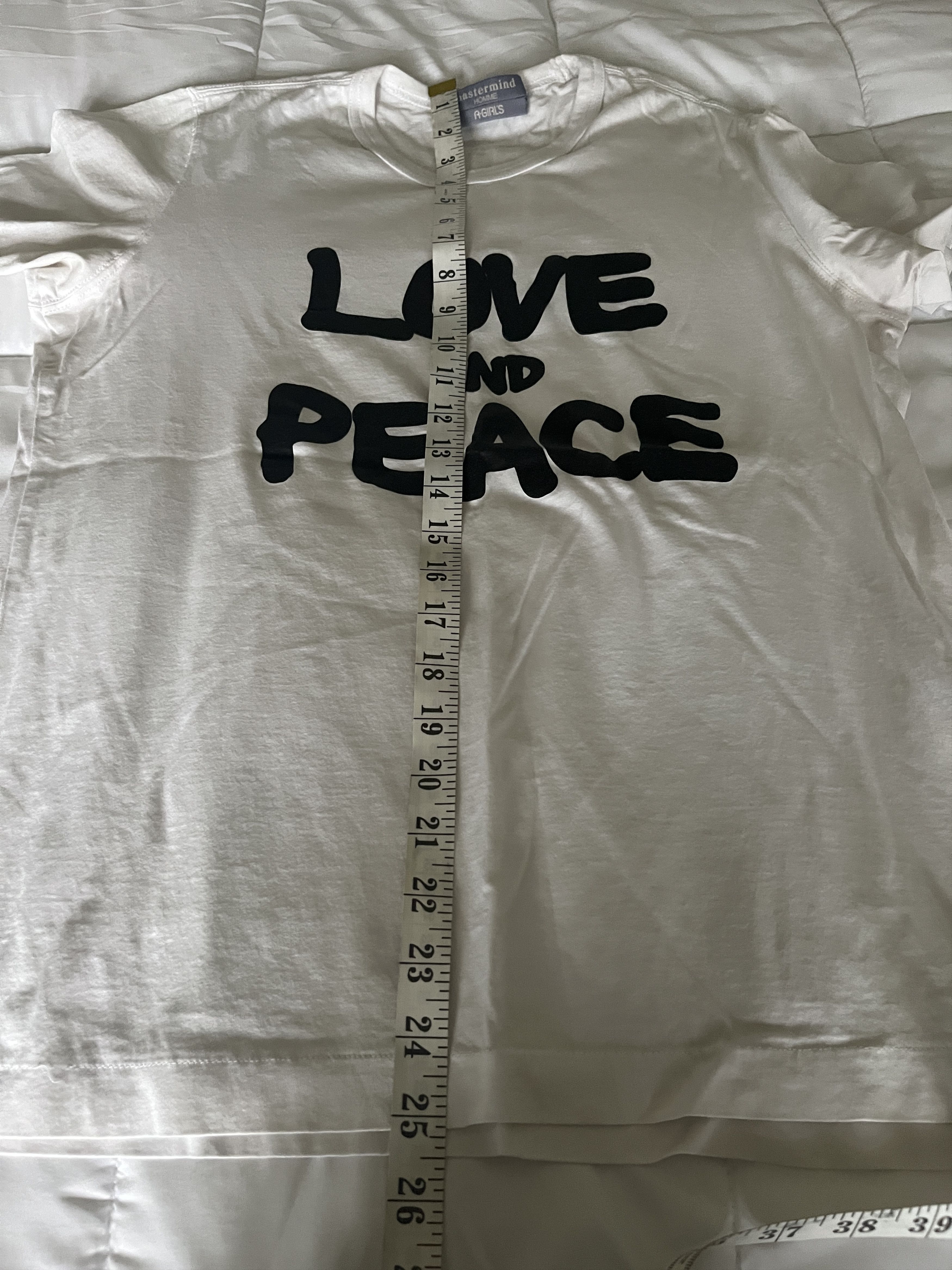 Mastermind Japan × Mastermind World Mastermind Homme A-girls LOVE & PEACE Size US S / EU 44-46 / 1 - 5 Thumbnail