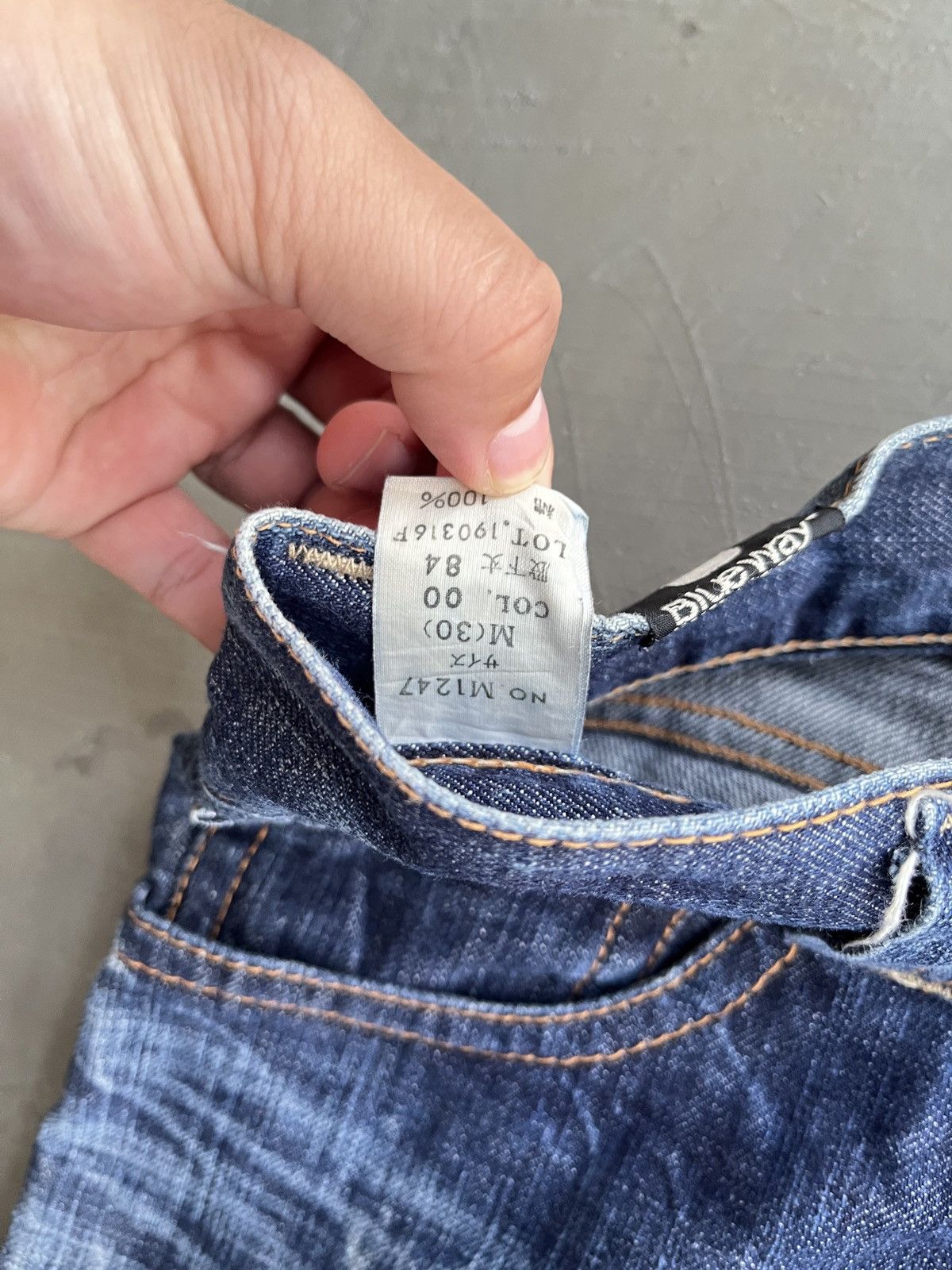 If Six Was Nine Flare Design BlueWay Jeans Made in Nippon Size US 32 / EU 48 - 8 Thumbnail