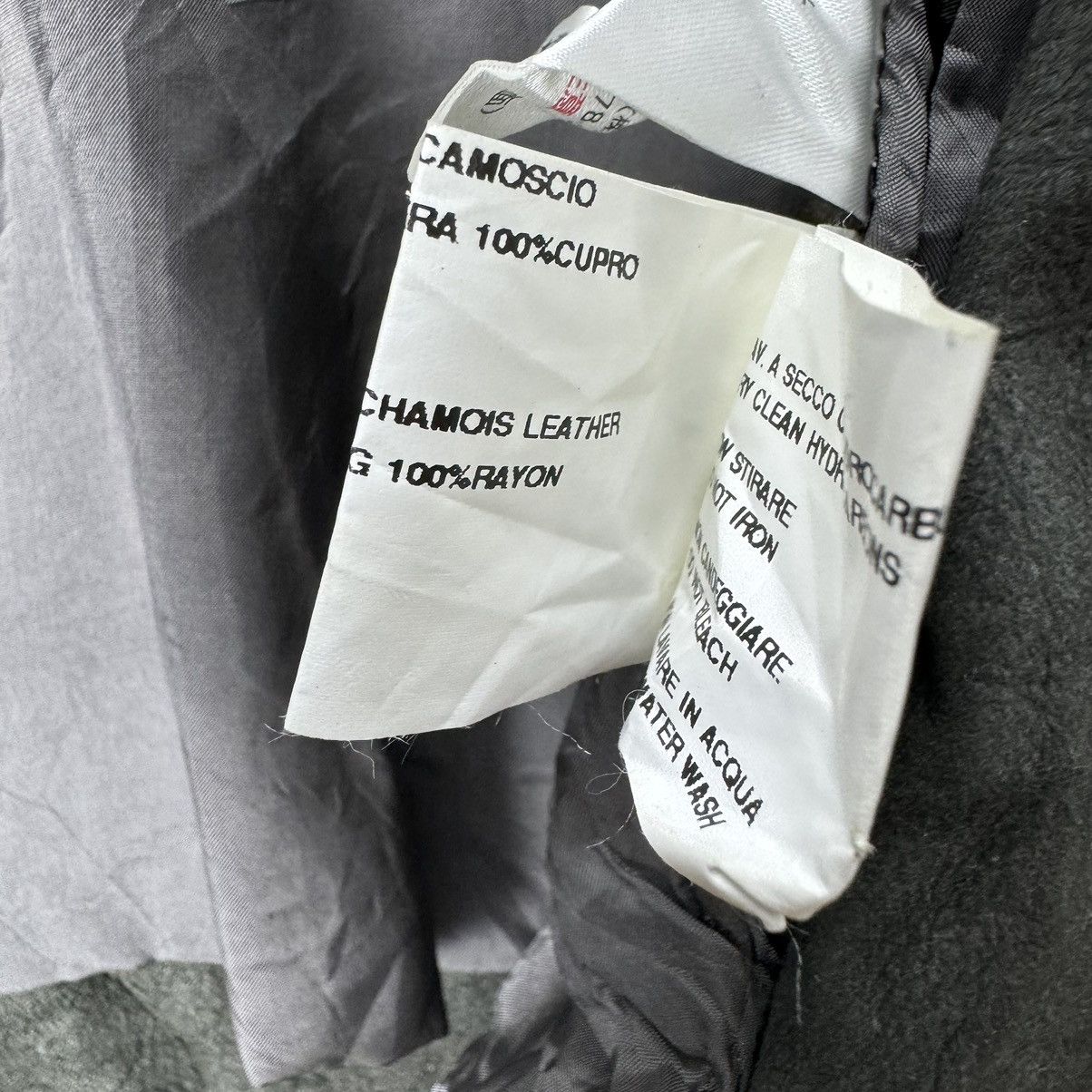 Rick Owens 🔥RICK OWENS DRKS CHAMOIS LEATHER JACKET Size S / US 4 / IT 40 - 12 Thumbnail