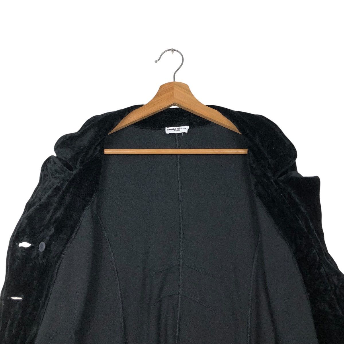 Designer × Japanese Brand × Vintage 📌Vintage Cropped Velvet Jacket Sonia Rykiel Paris Size US M / EU 48-50 / 2 - 13 Thumbnail