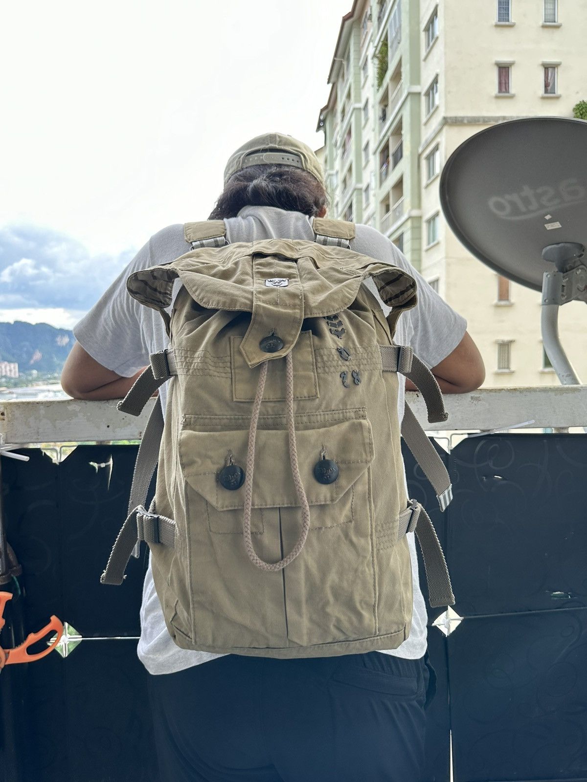Diesel Diesel bagpack military design Size ONE SIZE - 1 Thumbnail