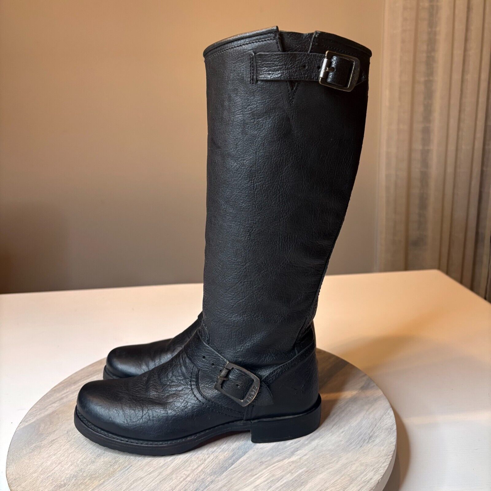 Frye Frye Women's Veronica Slouch Leather Riding Boots Size 6.5 B Size US 6.5 / IT 36.5 - 4 Thumbnail