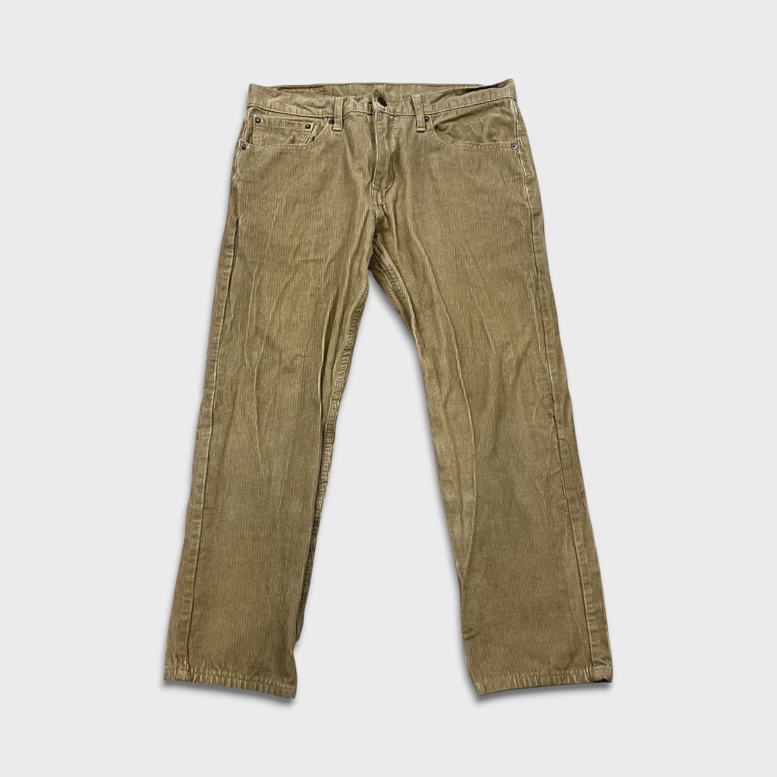 Levi's Levi's 502 Pants 32x26 Corduroy Tapered Stretch Regular Fit Size US 32 / EU 48 - 1 Thumbnail