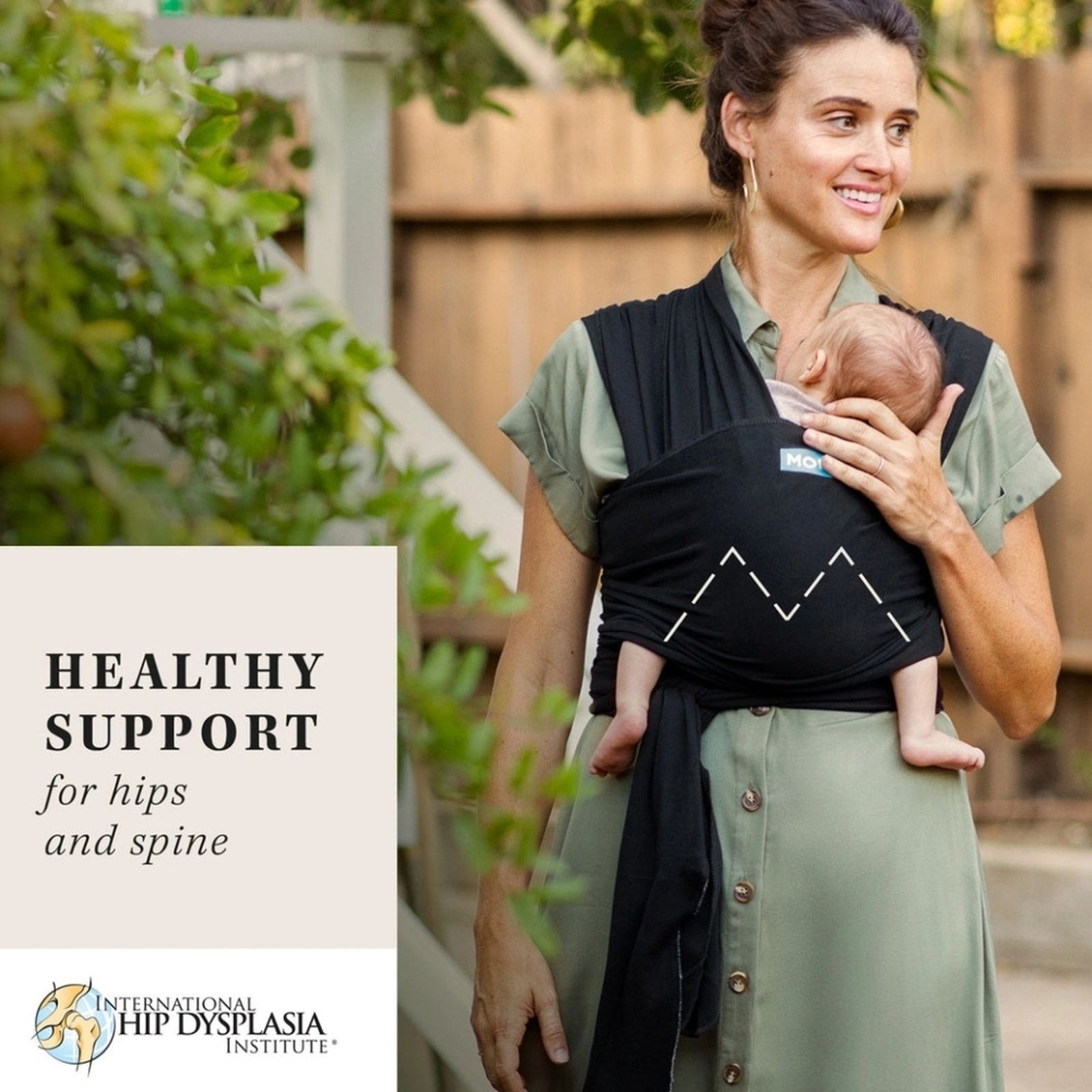 Other Black | MOBY | Classic Wrap Carrier Size ONE SIZE - 3 Thumbnail