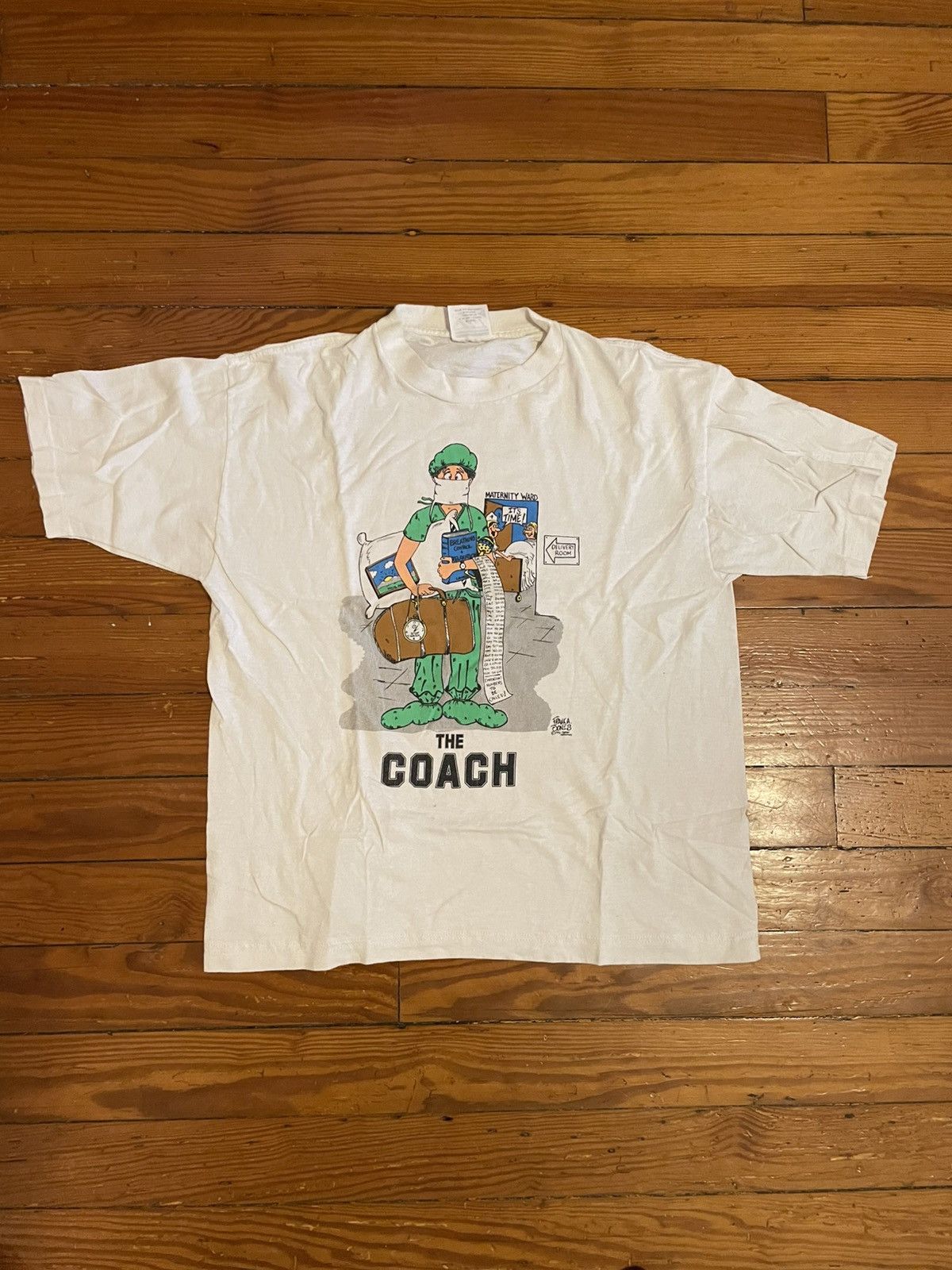Hanes Vintage “The Coach” Tee Size US L / EU 52-54 / 3 - 1 Thumbnail