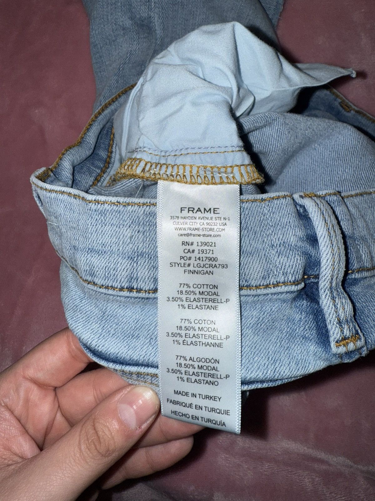 Frame Frame Le Garçon Crop Jeans Size 25 Women’s Size 25" / US 0 / IT 36 - 5 Thumbnail