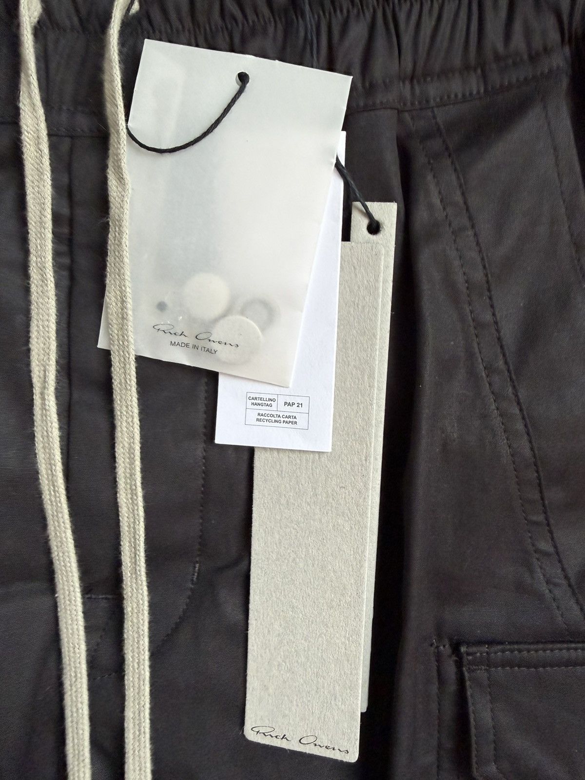 Rick Owens RICK OWENS MASTODON CARGO PANTS RRP$950 Size US 32 / EU 48 - 4 Thumbnail