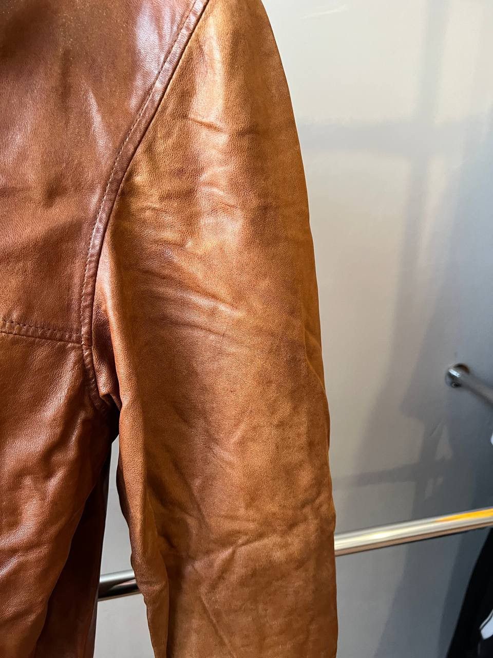 Vintage AVIA TRIX USA CLASSIC AVIATOR BIKER RETRO LEATHER JACKET XL Size US XL / EU 56 / 4 - 13 Thumbnail