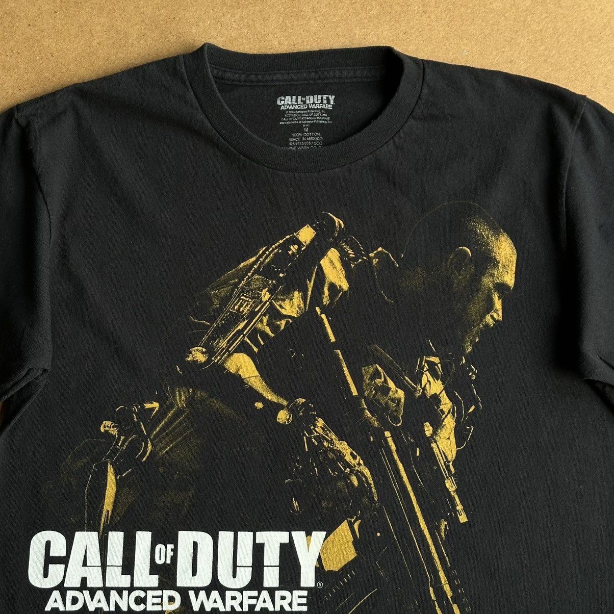 Vintage Vintage Call of Duty Advanced Warfare Game Promo Tee y2k Size US M / EU 48-50 / 2 - 2 Thumbnail