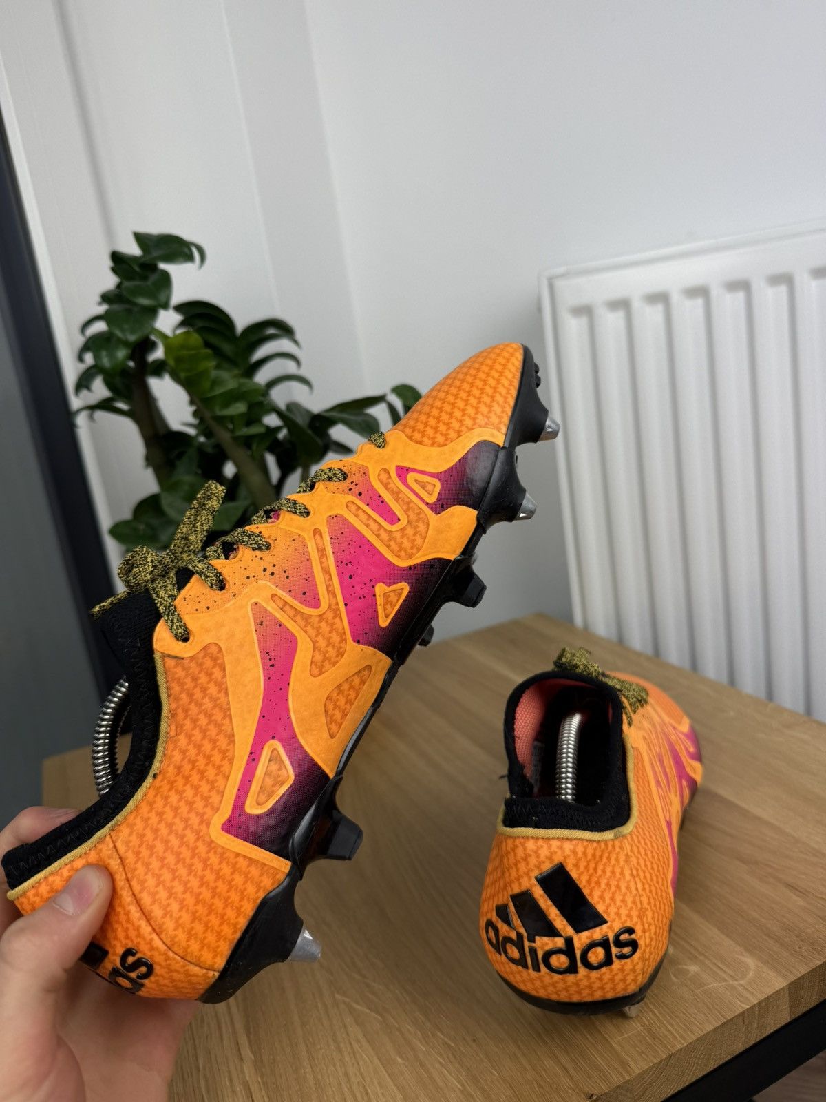 Adidas Adidas X 15.1 SG Pro Soccer Boots Size US 11 / EU 44 - 9 Thumbnail