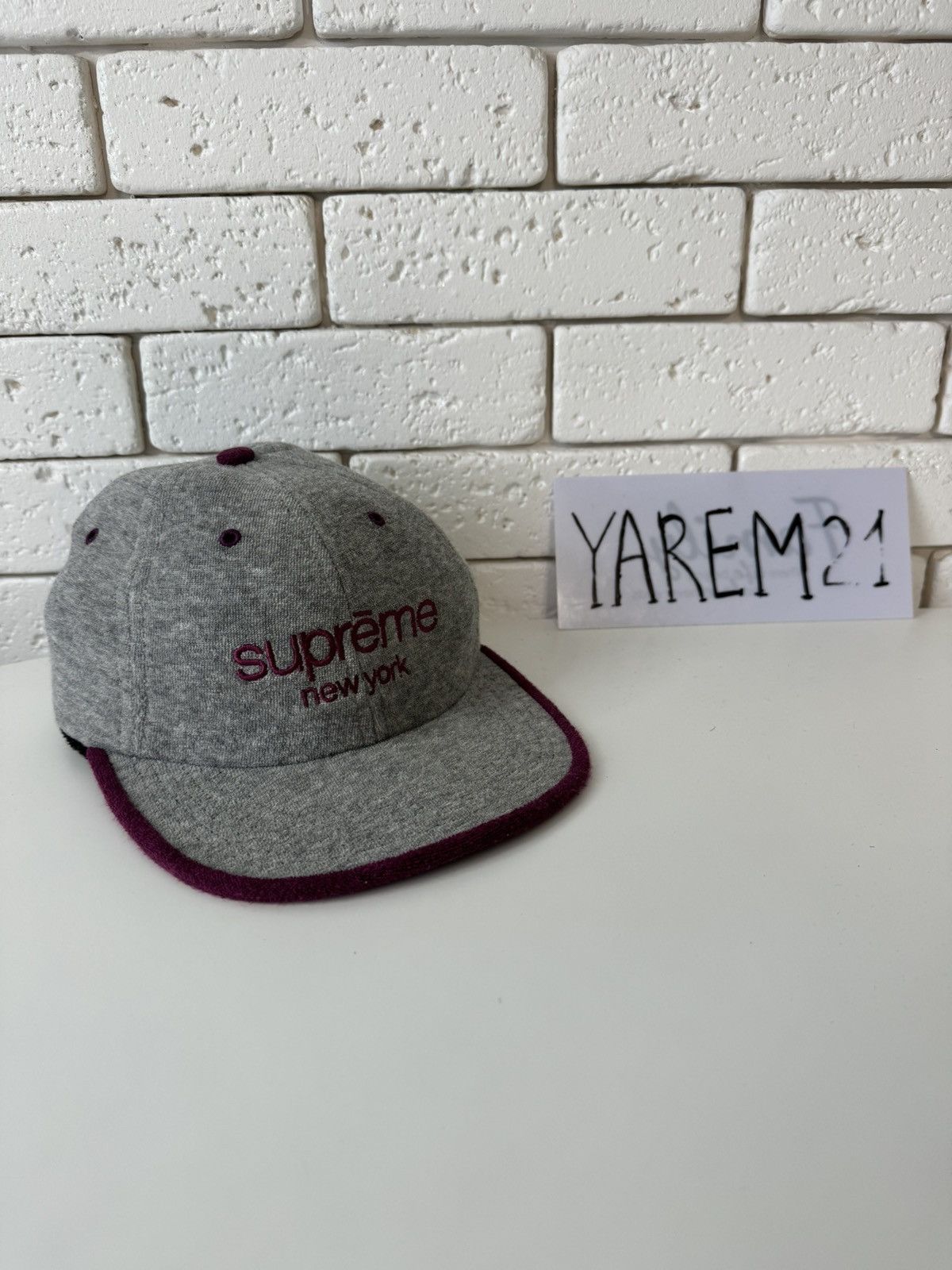 Supreme Classic Logo 6 Panel Hat | Grailed