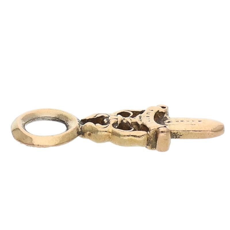 Chrome Hearts Chrome Hearts 22K Old Gold Dagger Stack Necklace Size ONE SIZE - 4 Thumbnail