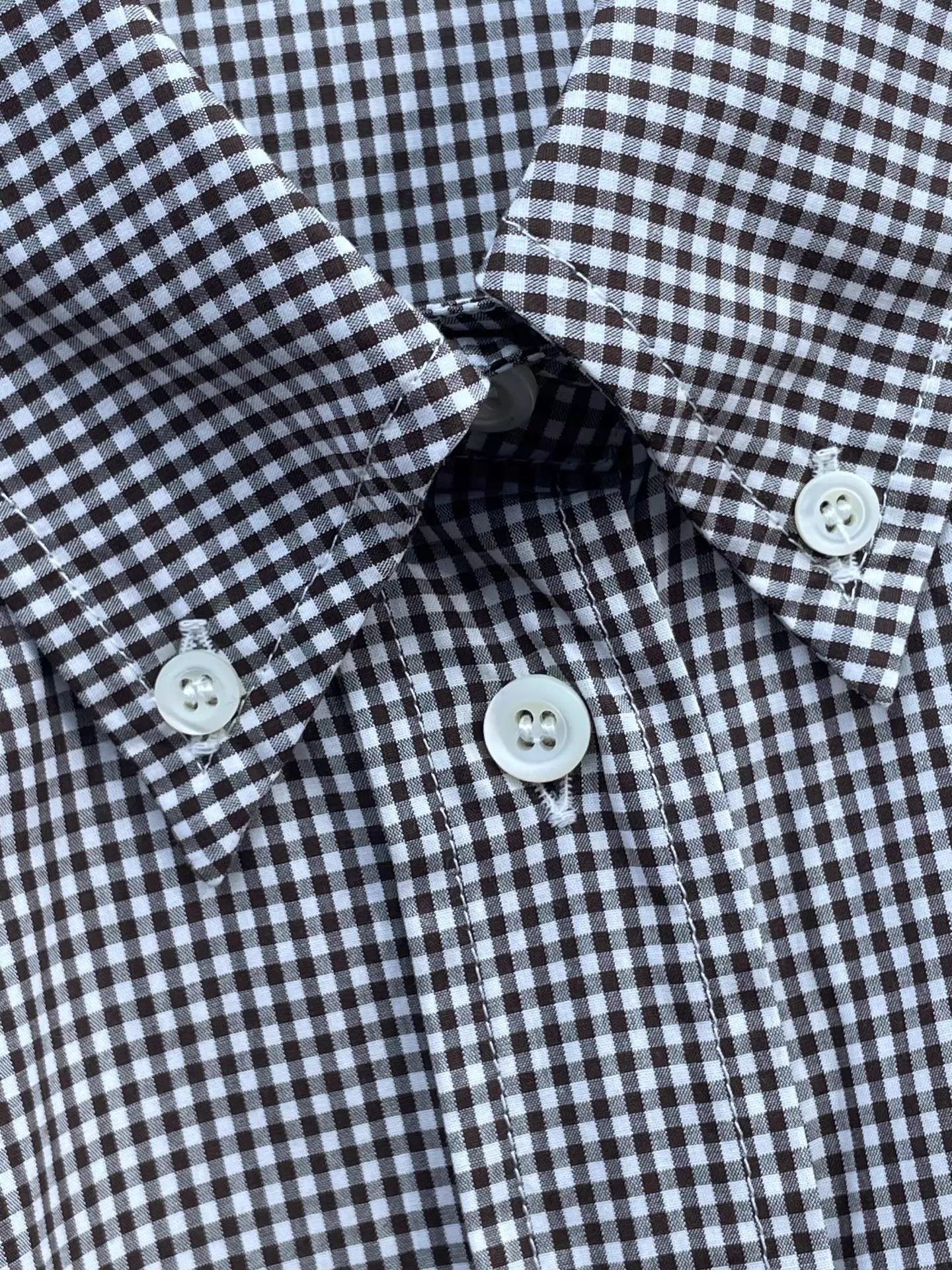 Miu Miu MIU MIU Plaid Embroidered Logo LS Shirt 40 Size S / US 4 / IT 40 - 6 Thumbnail