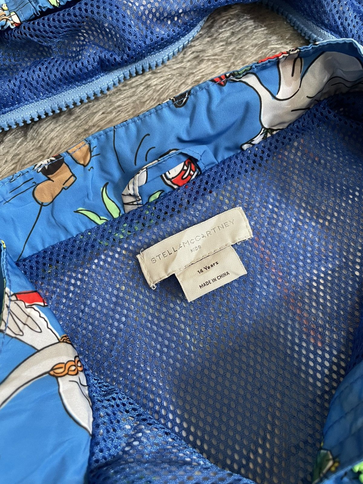 Stella McCartney Stella McCARTNEY Kids Flamingo packable jacket Size US XXS / EU 40 - 5 Thumbnail
