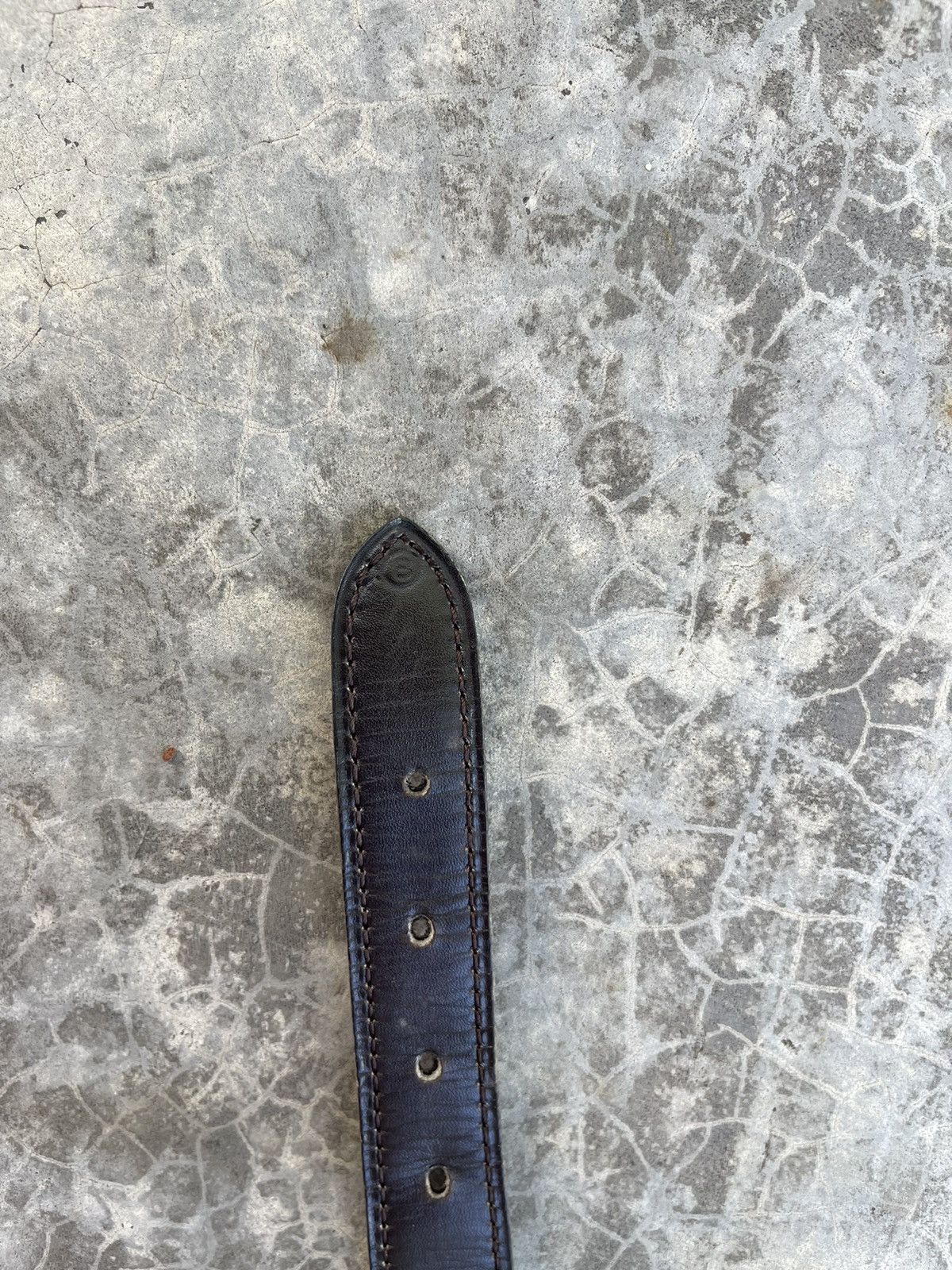 Hermes × Vintage Hermes Paris Leather Belt Size ONE SIZE - 18 Thumbnail