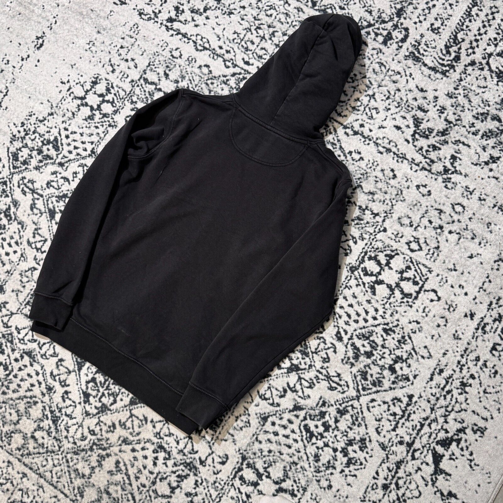 Vintage Vintage Grail Point Black Cotton Hoodie Size M Skull Y2K 90s Size US M / EU 48-50 / 2 - 8 Thumbnail