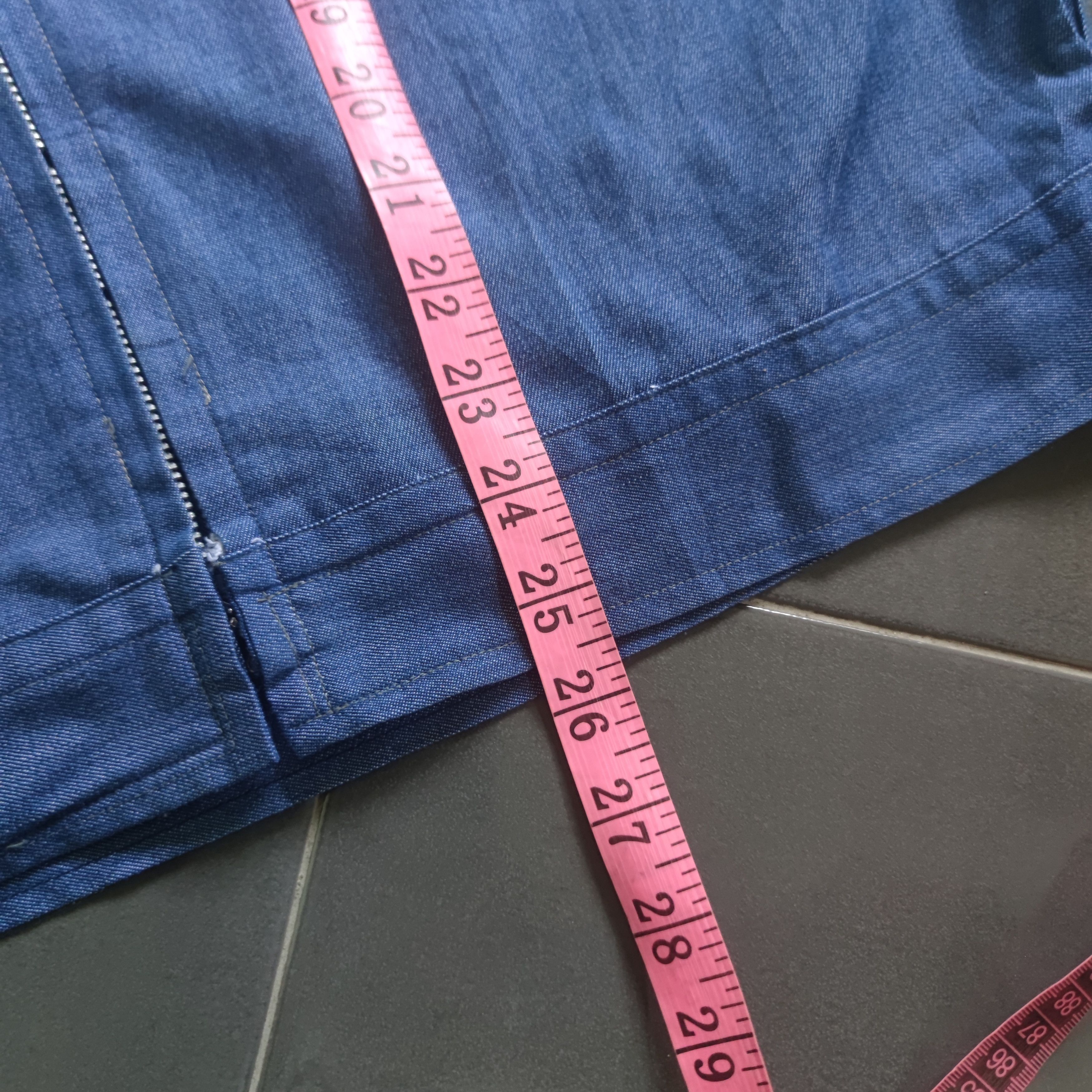 Vintage SUPER RARE VINTAGE CHAMBRAY SELVEDGE WORKER JACKET Size US M / EU 48-50 / 2 - 10 Thumbnail