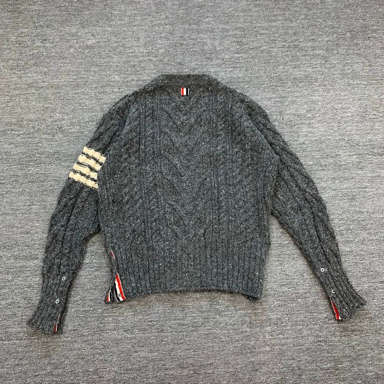 Thom Browne Thom Browne Knitted sweater Size US L / EU 52-54 / 3 - 2 Thumbnail
