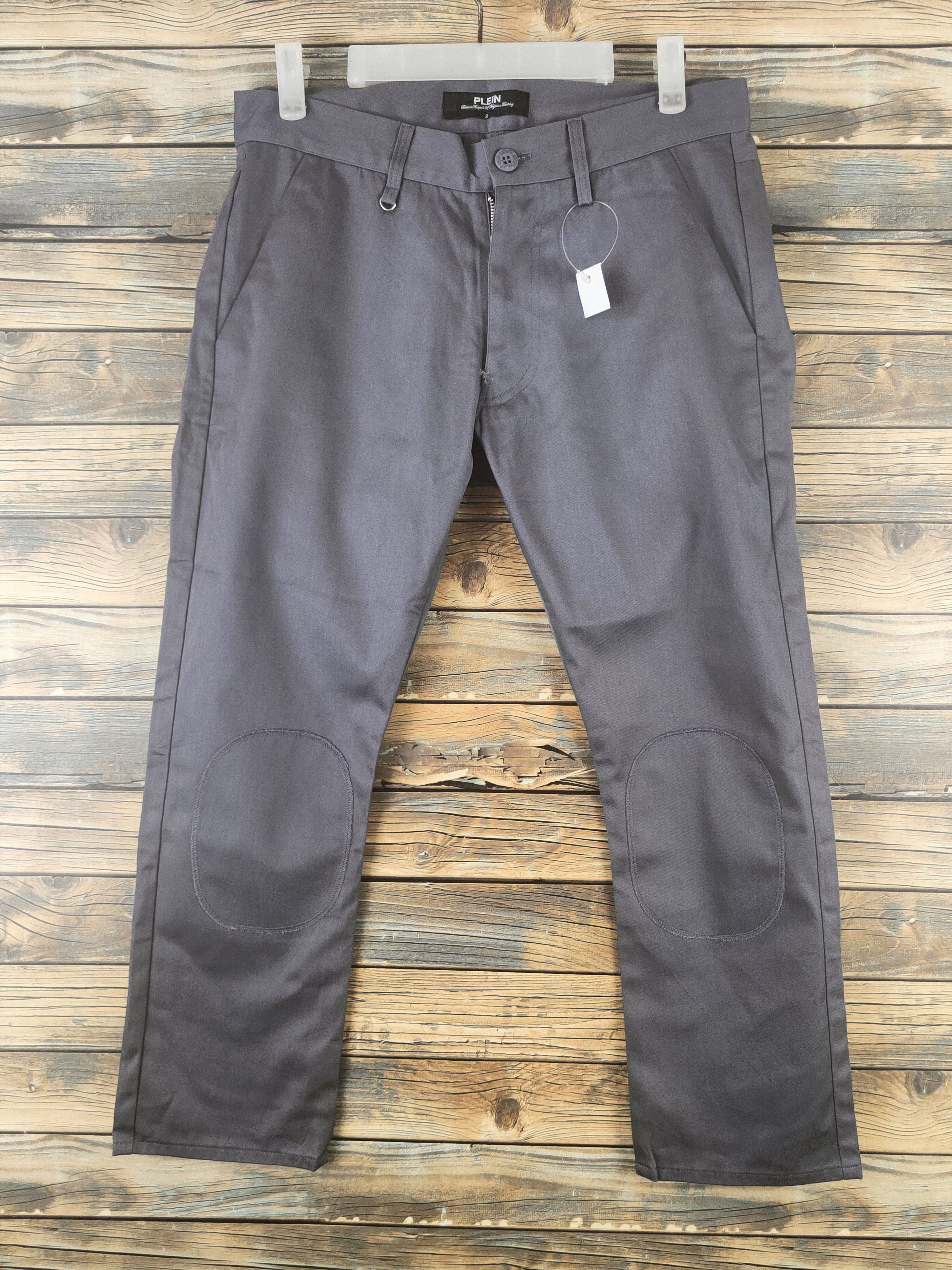 Japanese Brand DL Plein Gray Multipocket Casual Pants #46-323 Size 30" / US 8 / IT 44 - 1 Thumbnail