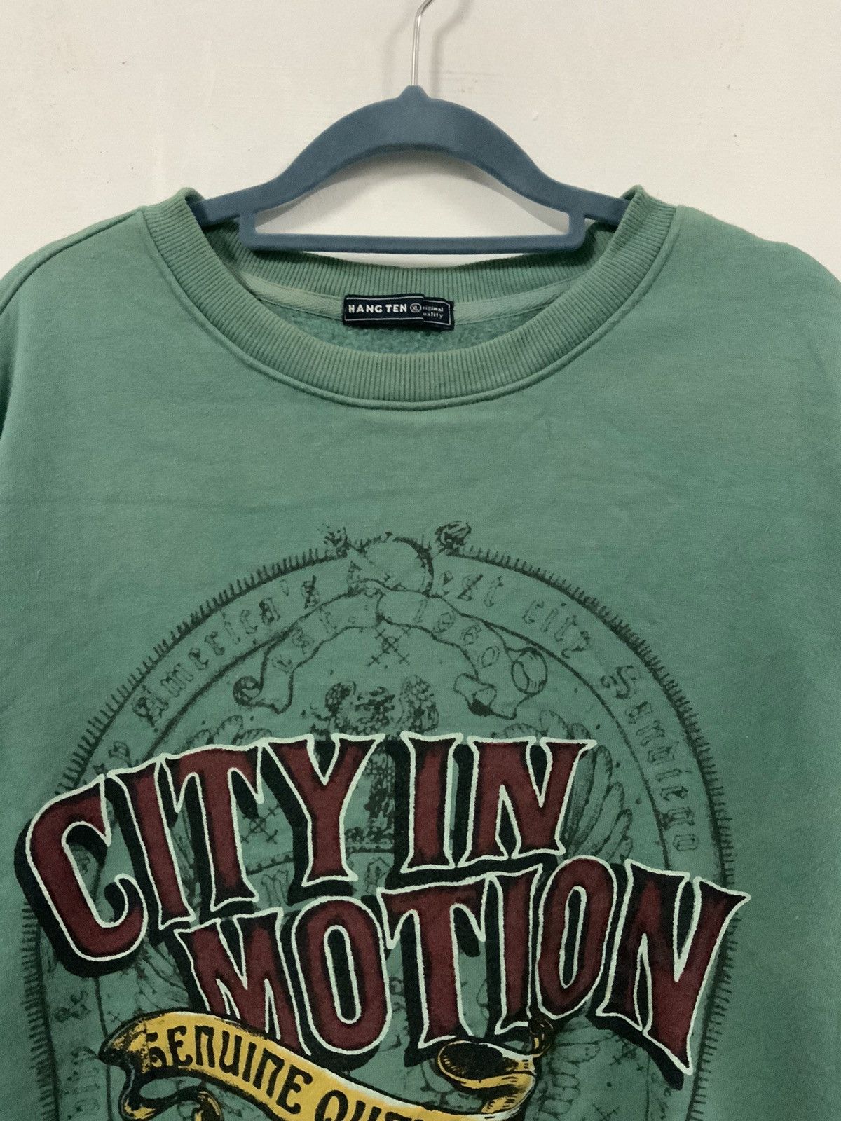 If Six Was Nine Hang Ten City in Motion Sweatshirt Size US XL / EU 56 / 4 - 5 Thumbnail