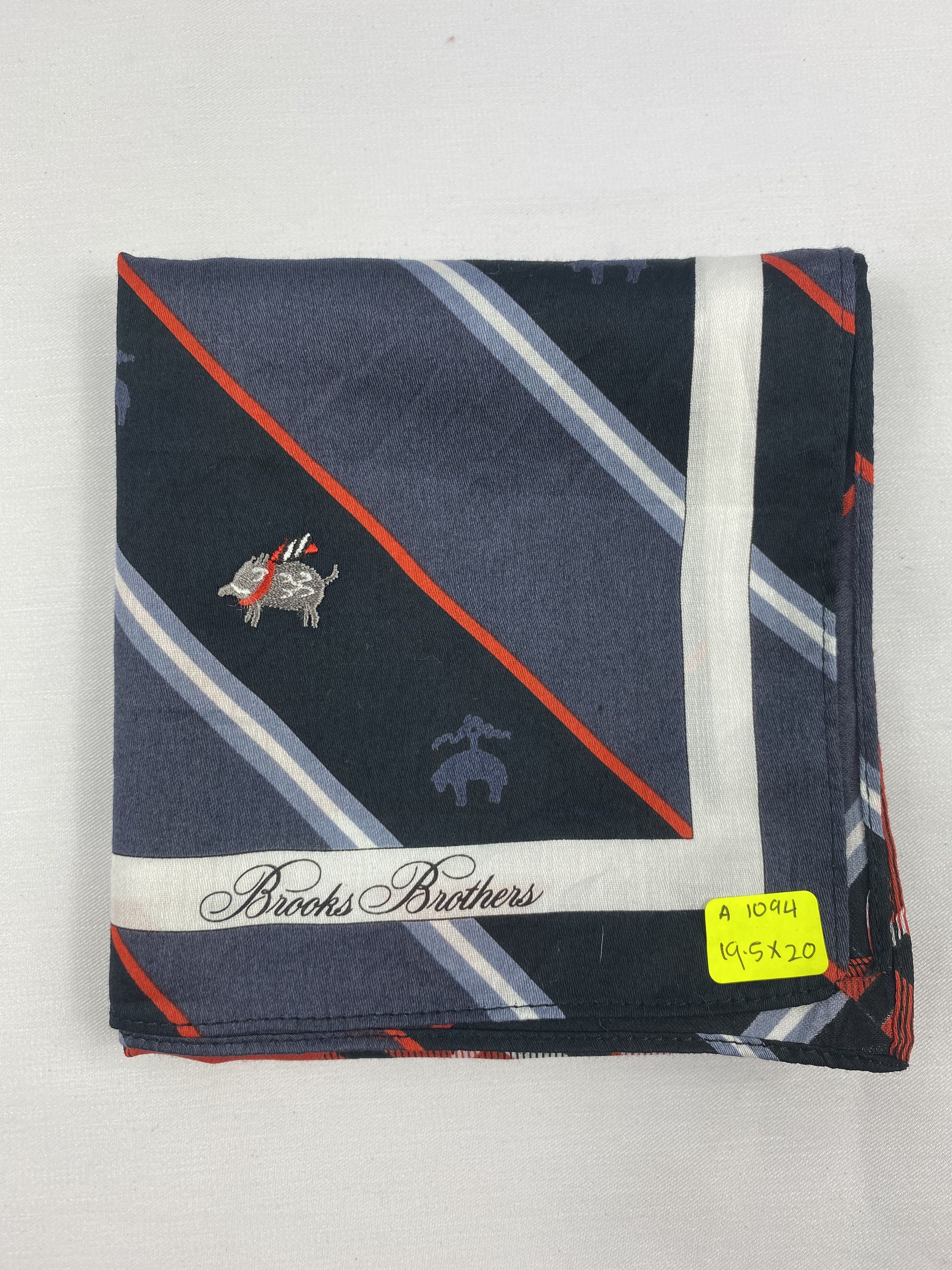 Brooks Brothers × Vintage Brooks Brothers Handkerchief / Bandana / Neckerchief Size ONE SIZE - 6 Thumbnail