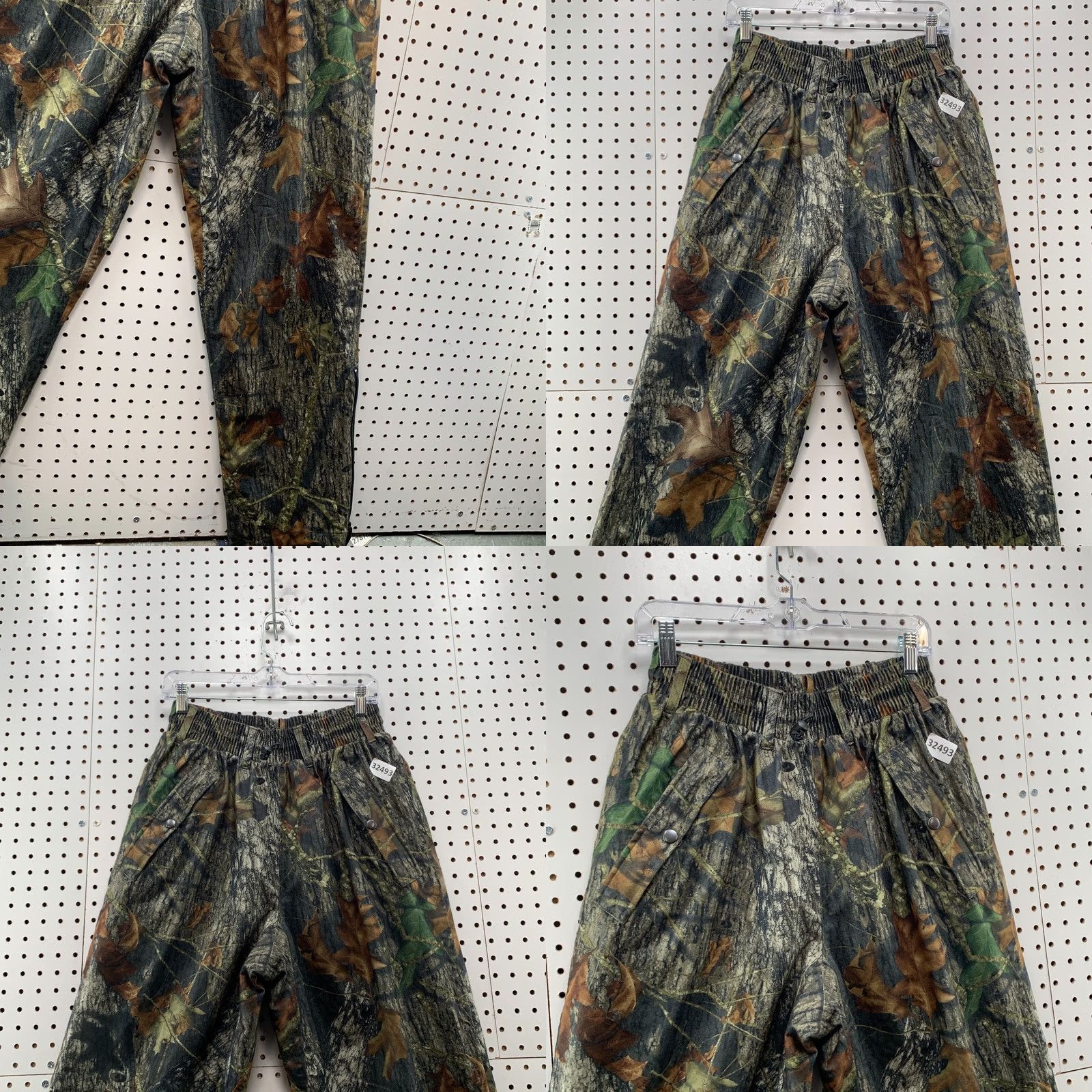 AMO Camo Ridge Hunting Pants Mens M Camouflage 30x31 Outdoor Comfort Cargo Regular Vintage Not Applicable Size US 31 - 8 Thumbnail