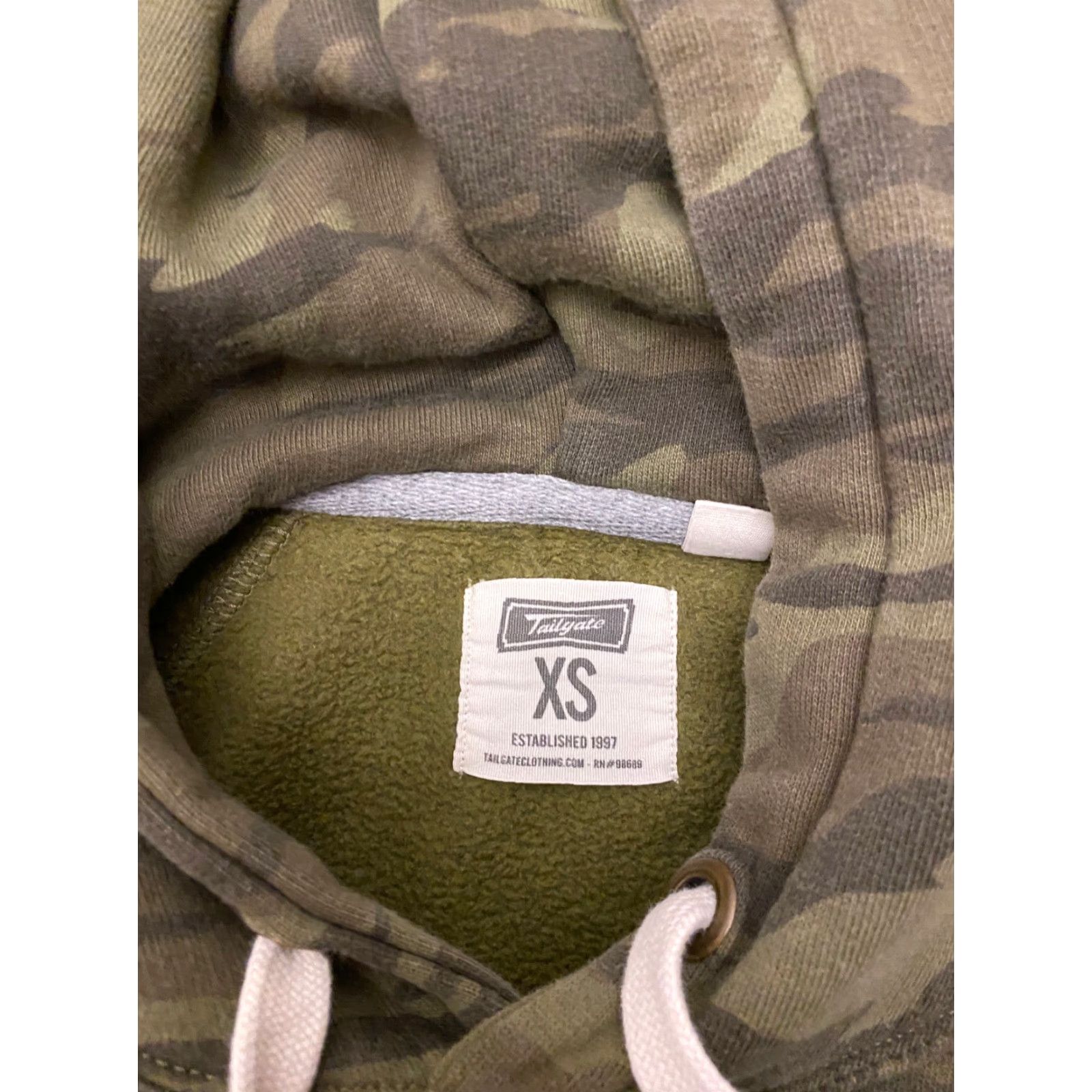 Vintage Mens XS TAILGATE Hoodie CAMOUFLAGE Camouflage CAMO Oregon Ducks Brown/Green Size US XS / EU 42 / 0 - 3 Thumbnail
