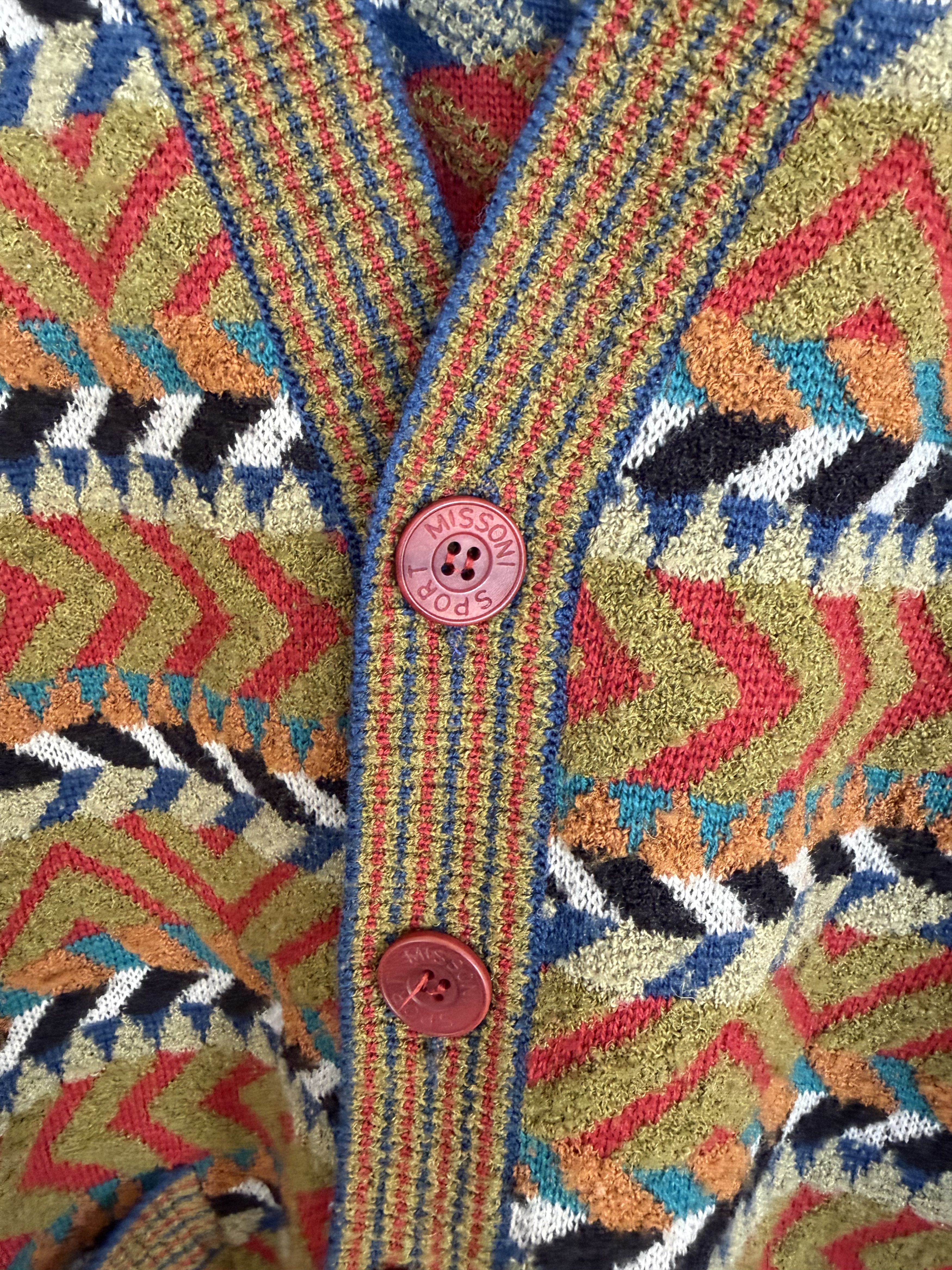 Missoni Vintage Missoni Cardigan Size US M / EU 48-50 / 2 - 2 Thumbnail