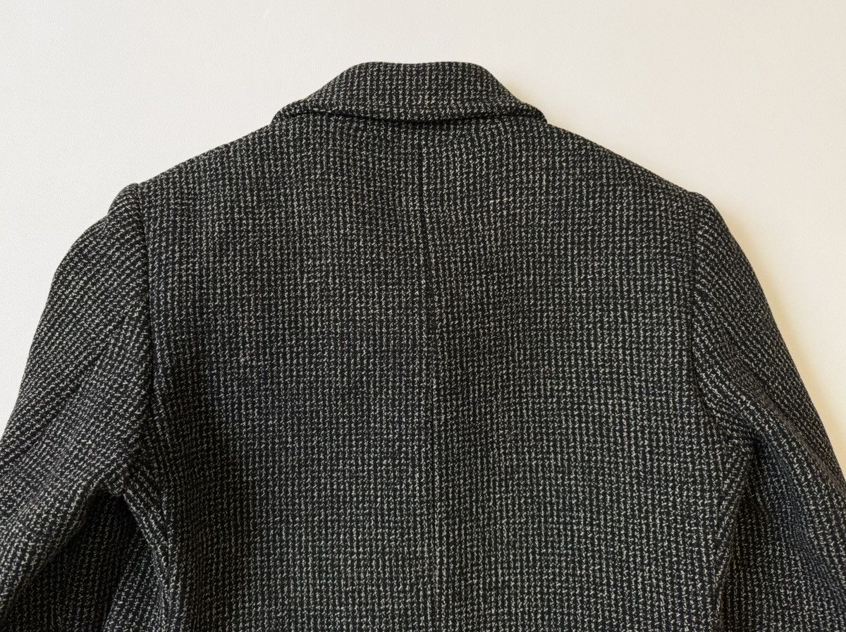 Stefan Cooke A/W 19 ‘Slashed’ Black/Beige Wool Overcoat Size US M / EU 48-50 / 2 - 16 Thumbnail